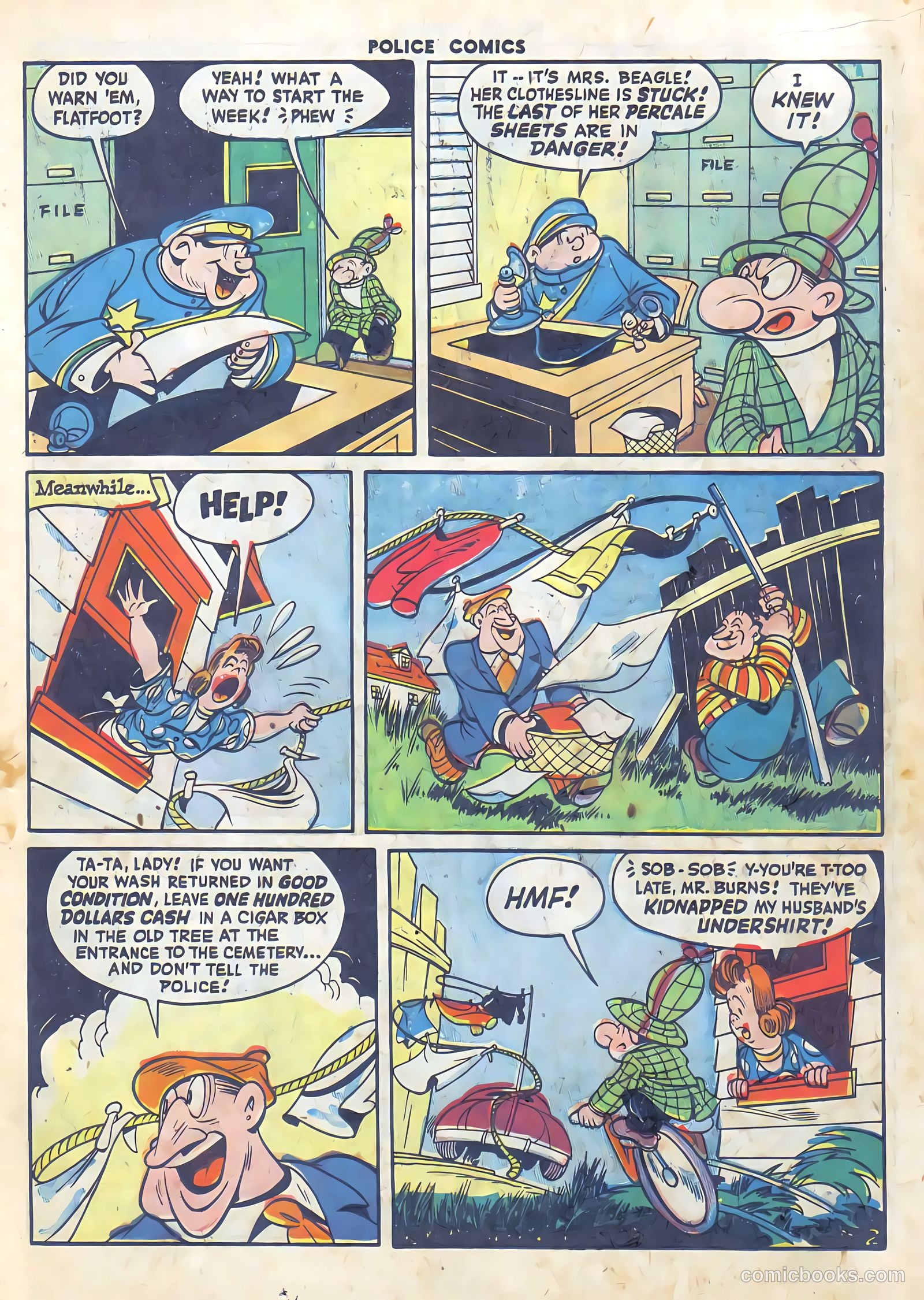 Police Comics #58 (1946) — page 19 of 60