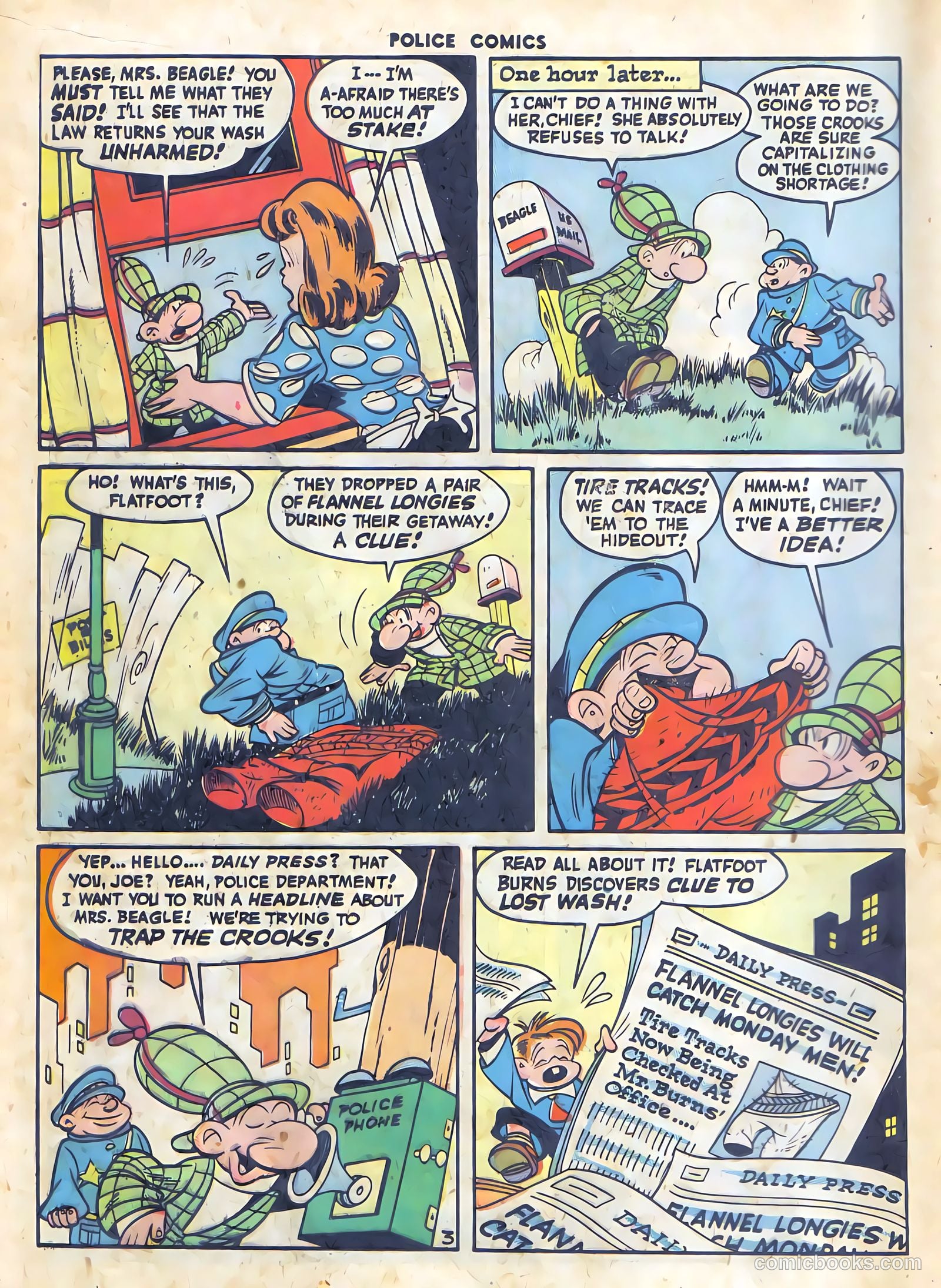 Police Comics #58 (1946) — page 20 of 60