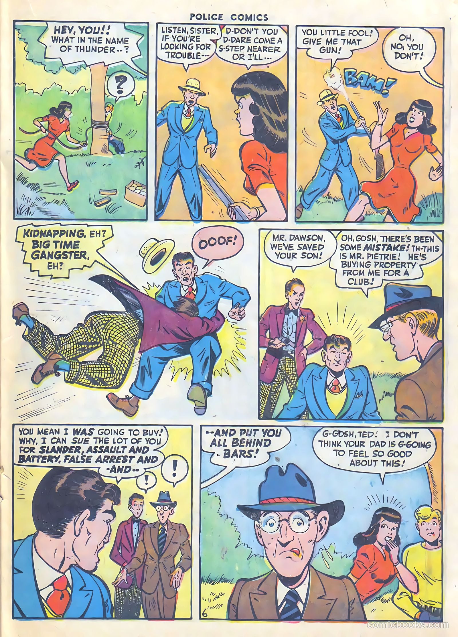 Police Comics #58 (1946) — page 35 of 60