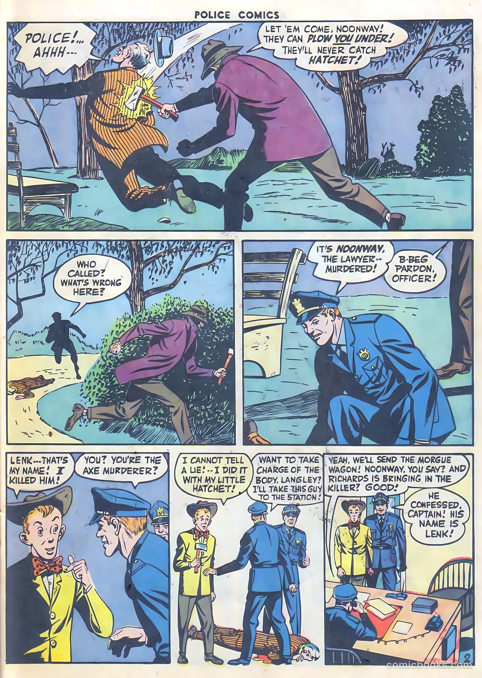 Police Comics #58 (1946) — page 39 of 60
