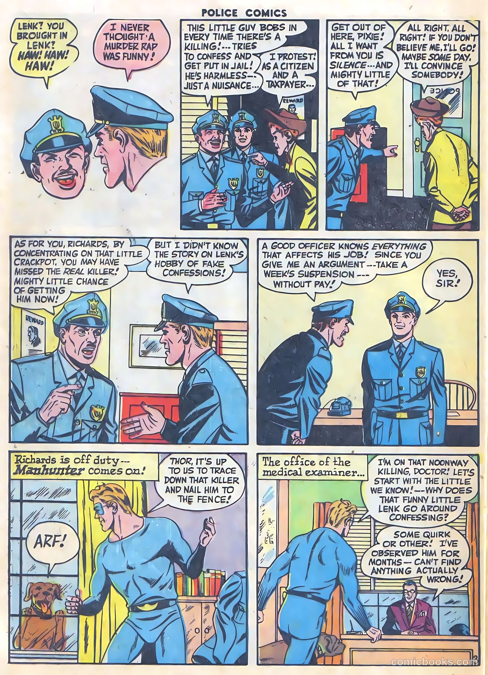 Police Comics #58 (1946) — page 40 of 60