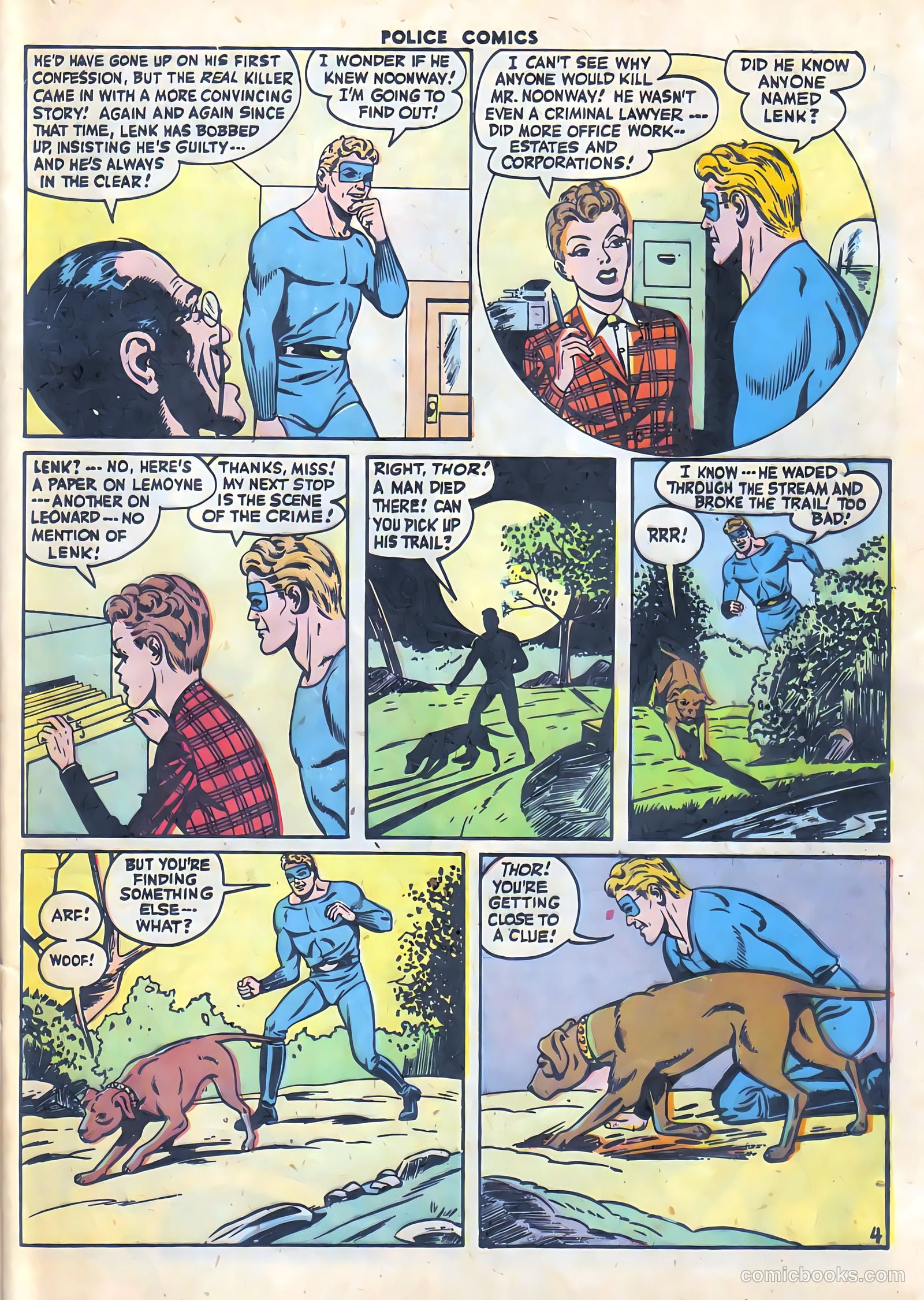 Police Comics #58 (1946) — page 41 of 60
