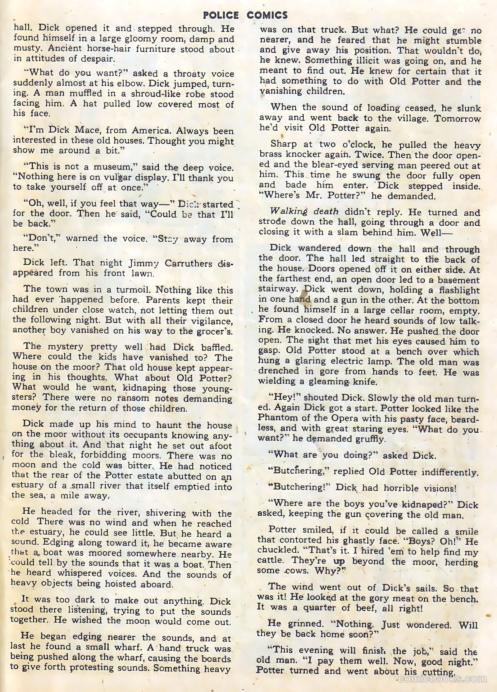Police Comics #58 (1946) — page 49 of 60