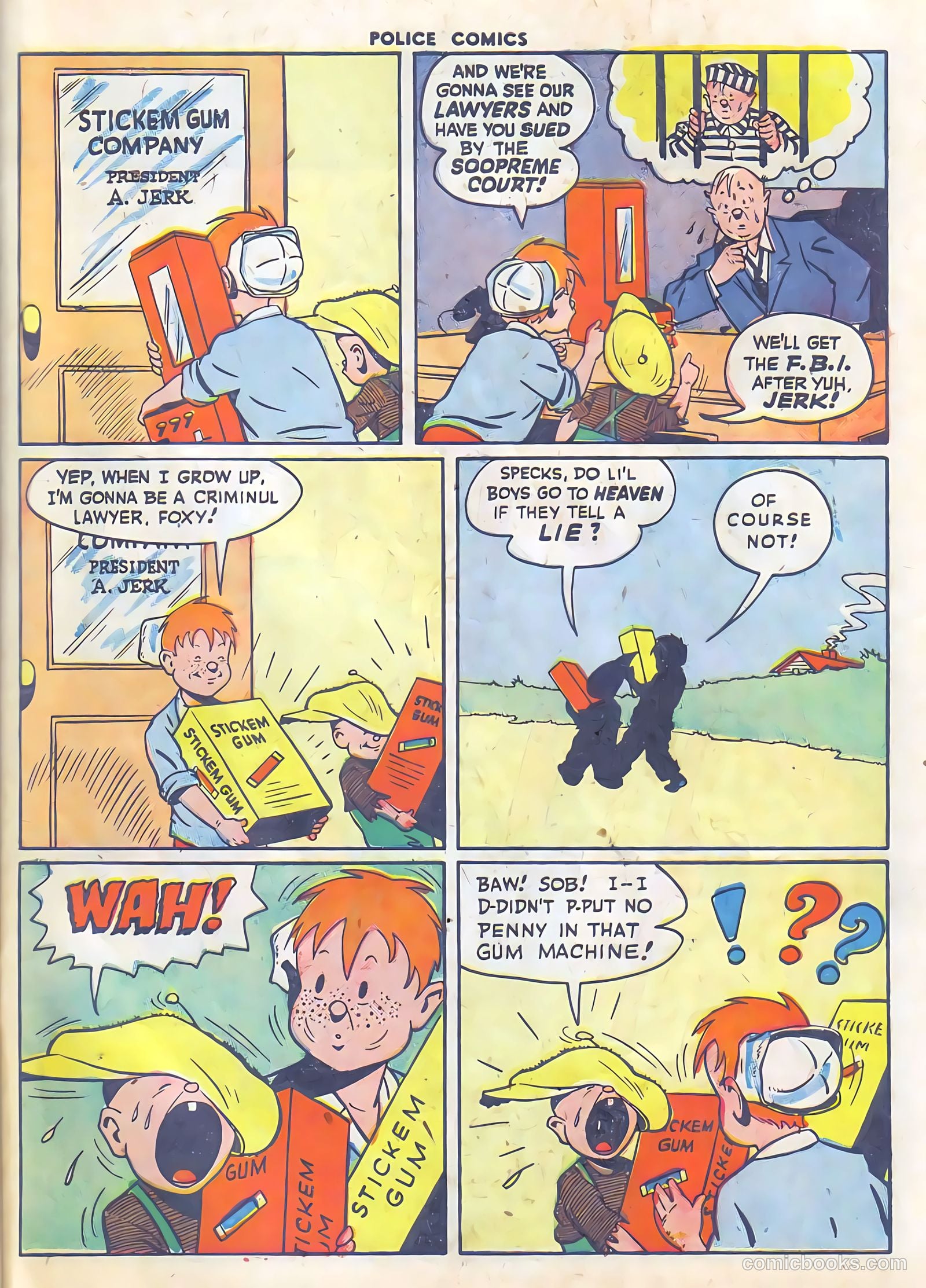 Police Comics #58 (1946) — page 51 of 60