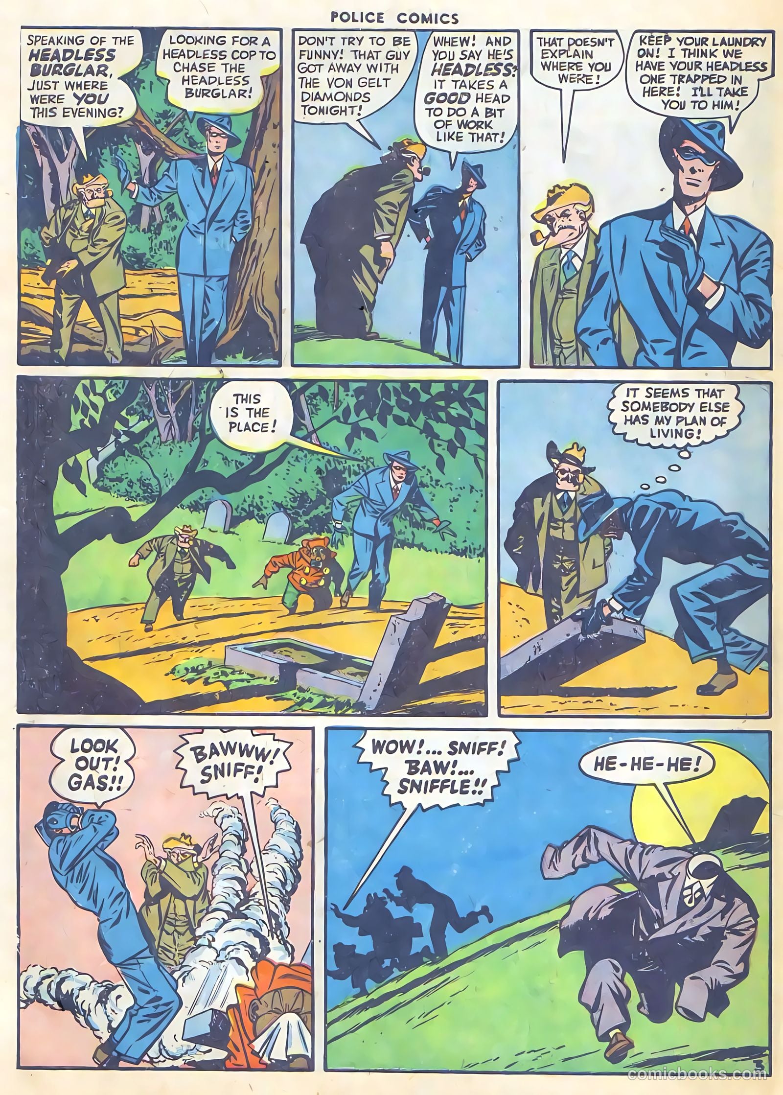 Police Comics #58 (1946) — page 54 of 60