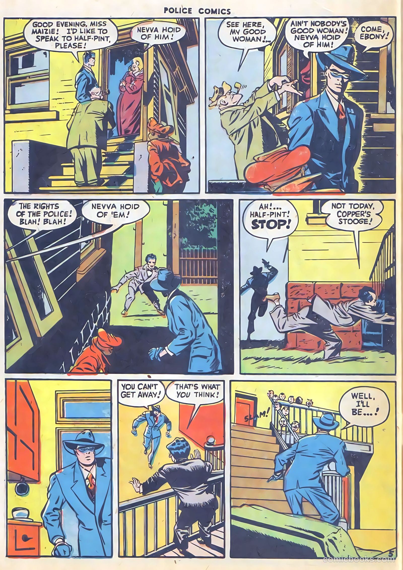 Police Comics #58 (1946) — page 56 of 60