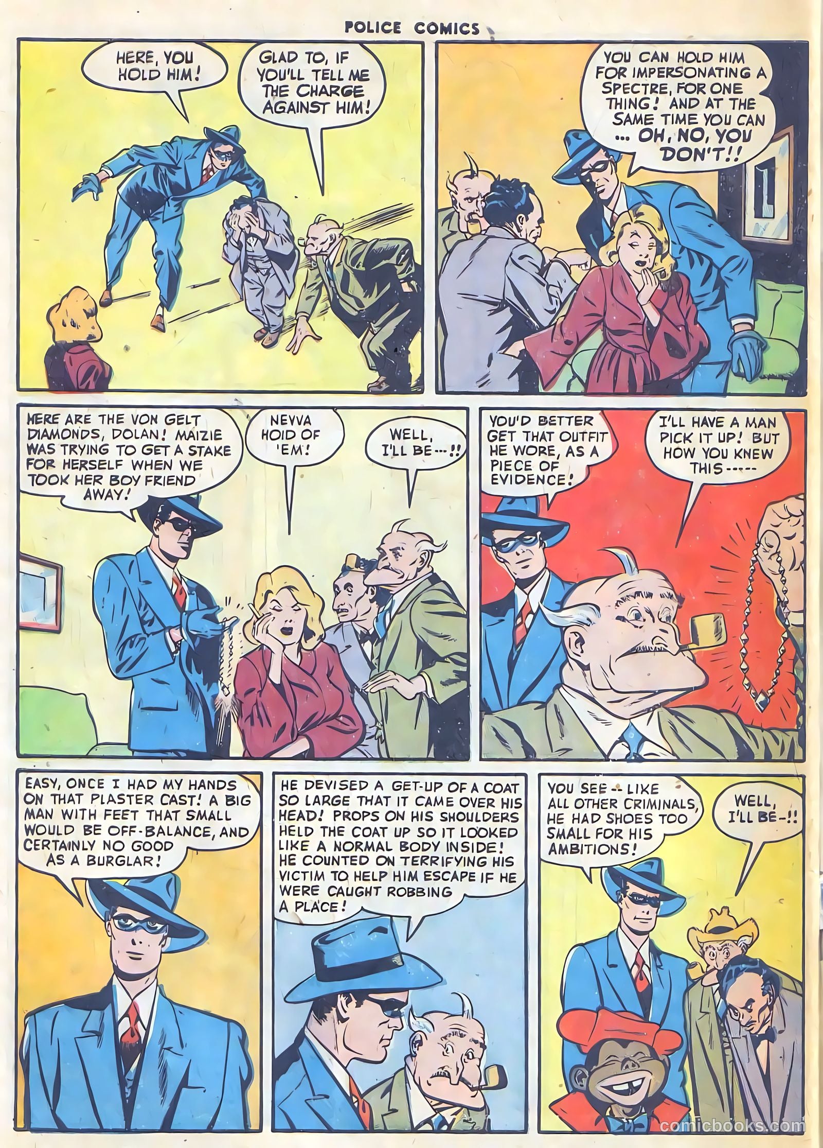Police Comics #58 (1946) — page 58 of 60