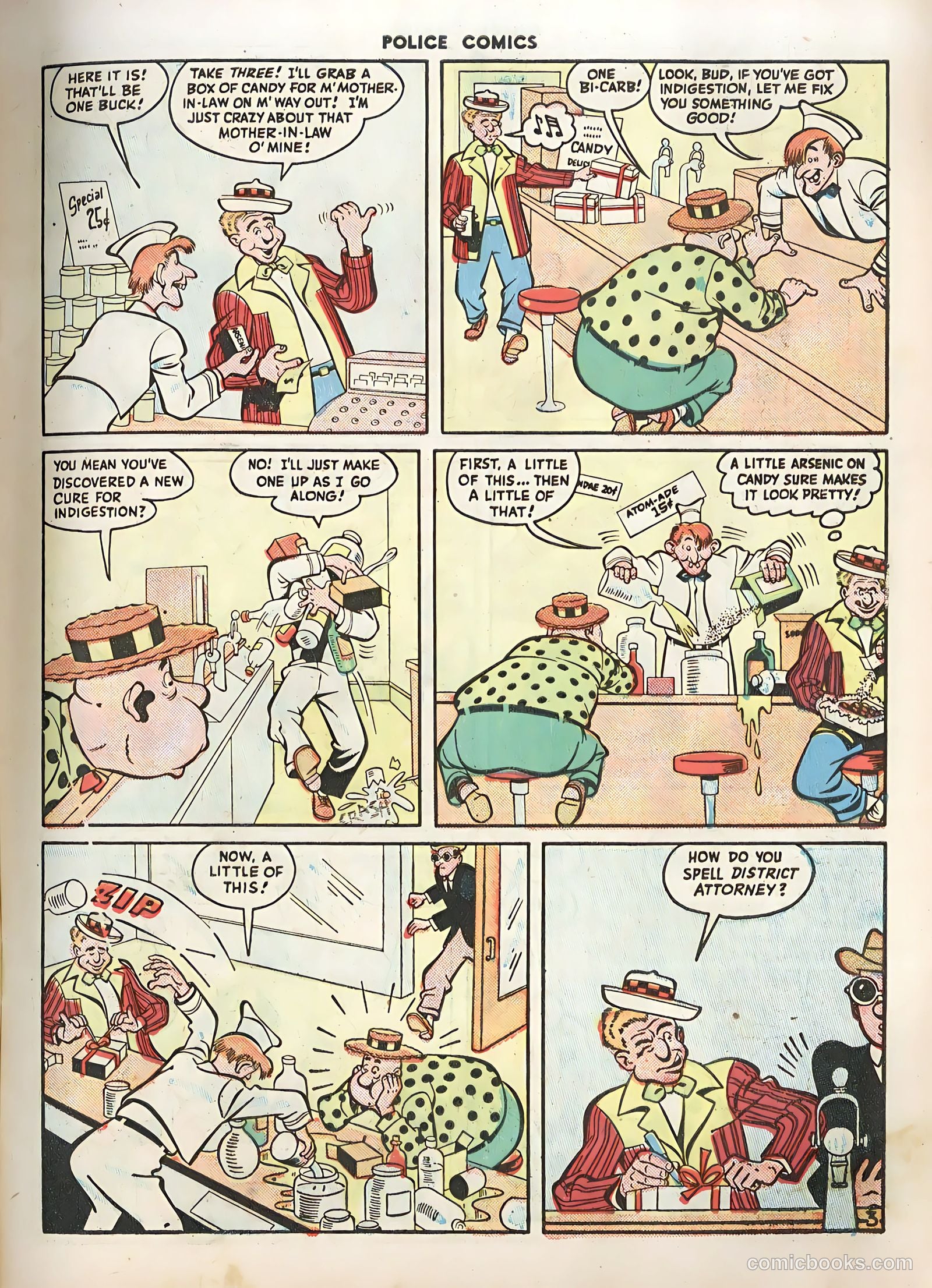 Police Comics #59 (1946) — page 5 of 60