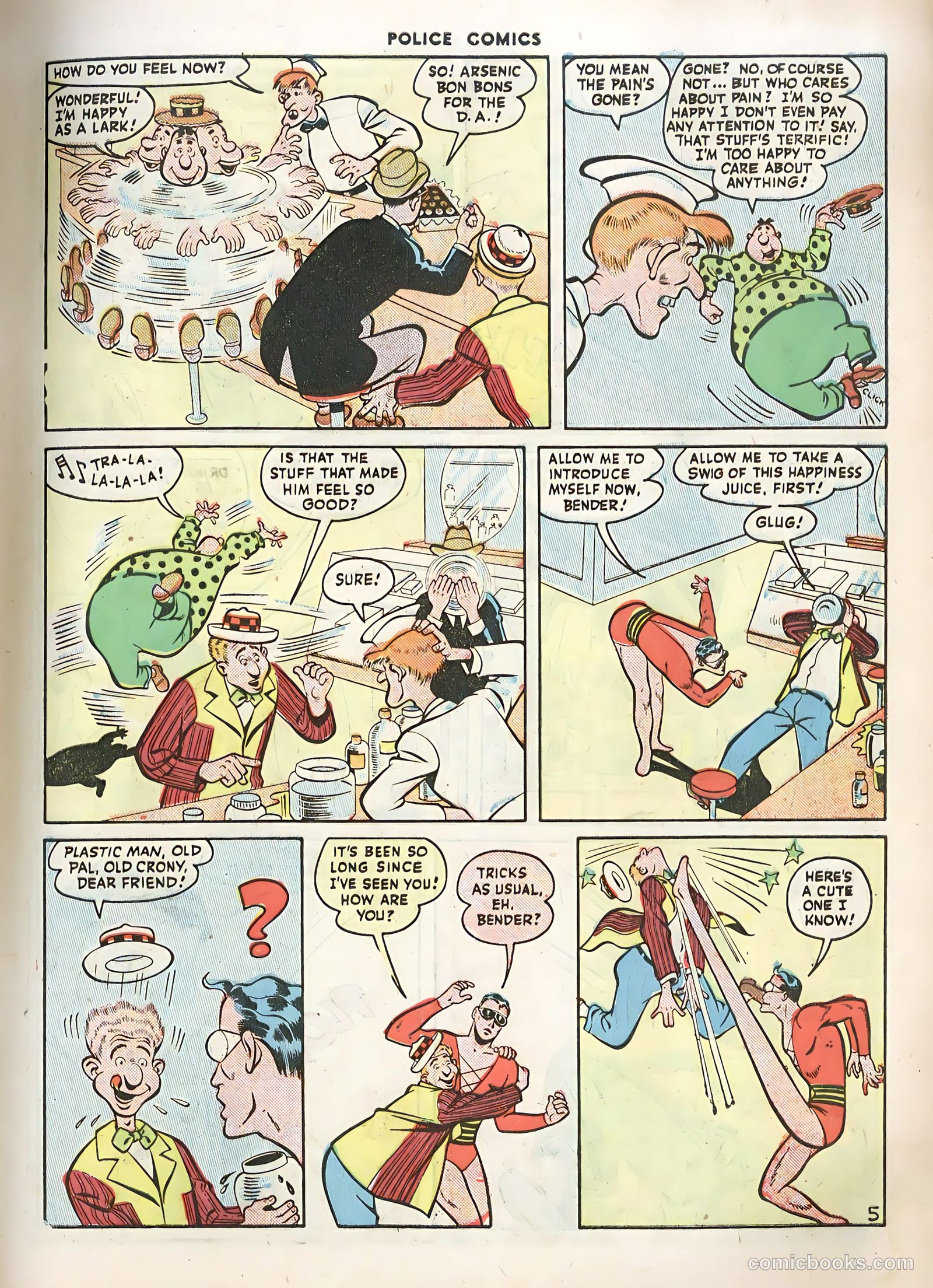 Police Comics #59 (1946) — page 7 of 60