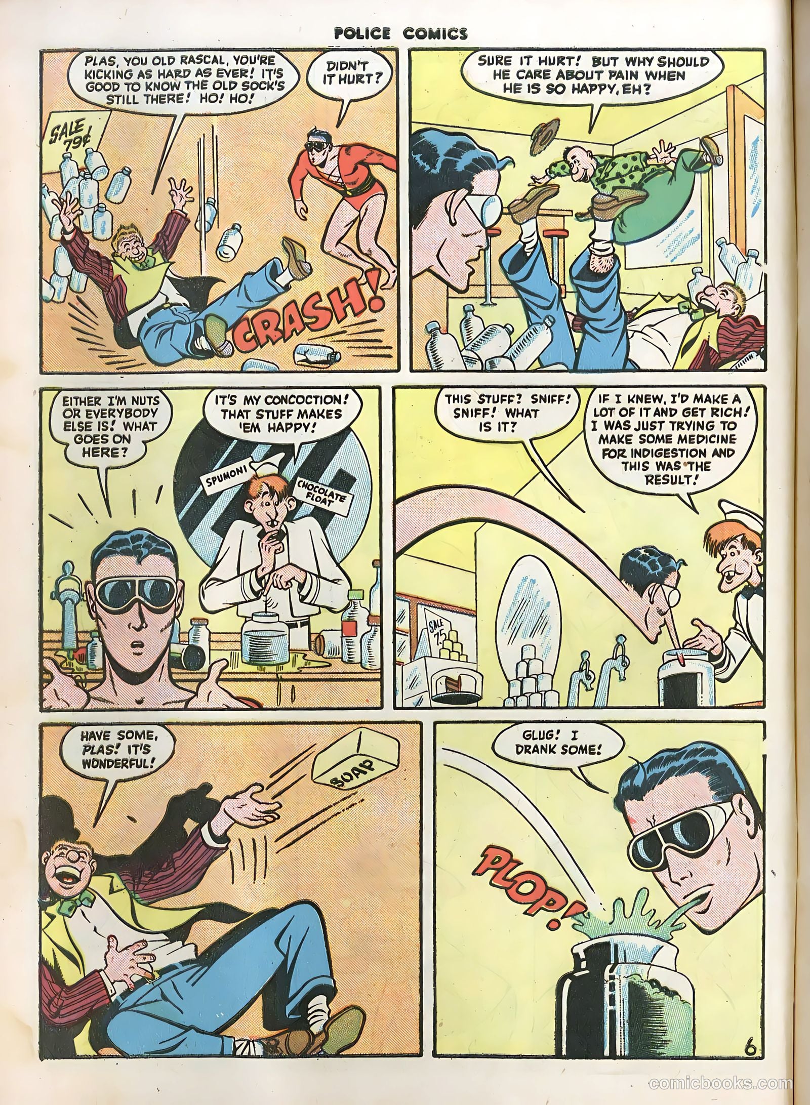 Police Comics #59 (1946) — page 8 of 60