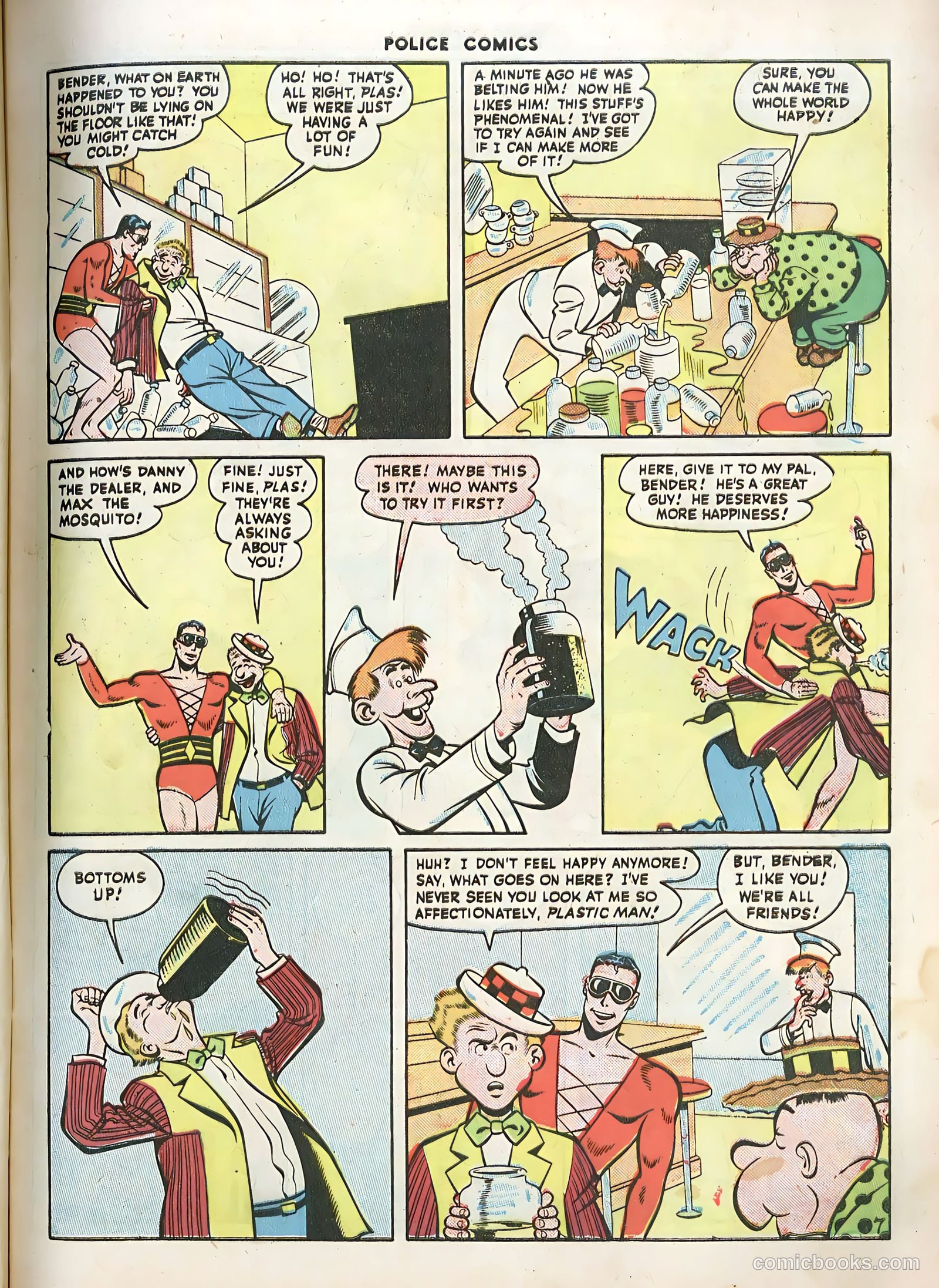 Police Comics #59 (1946) — page 9 of 60