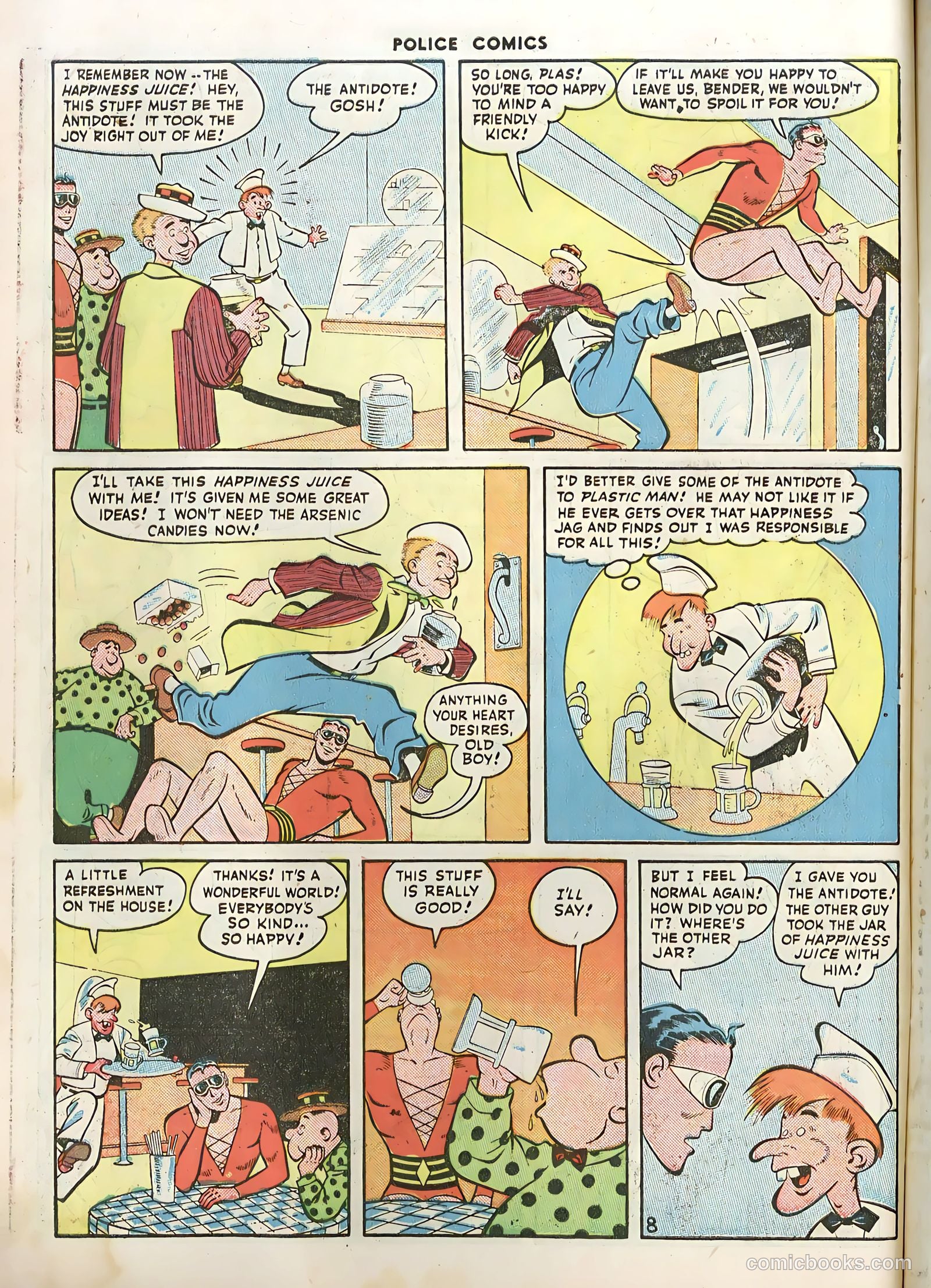 Police Comics #59 (1946) — page 10 of 60