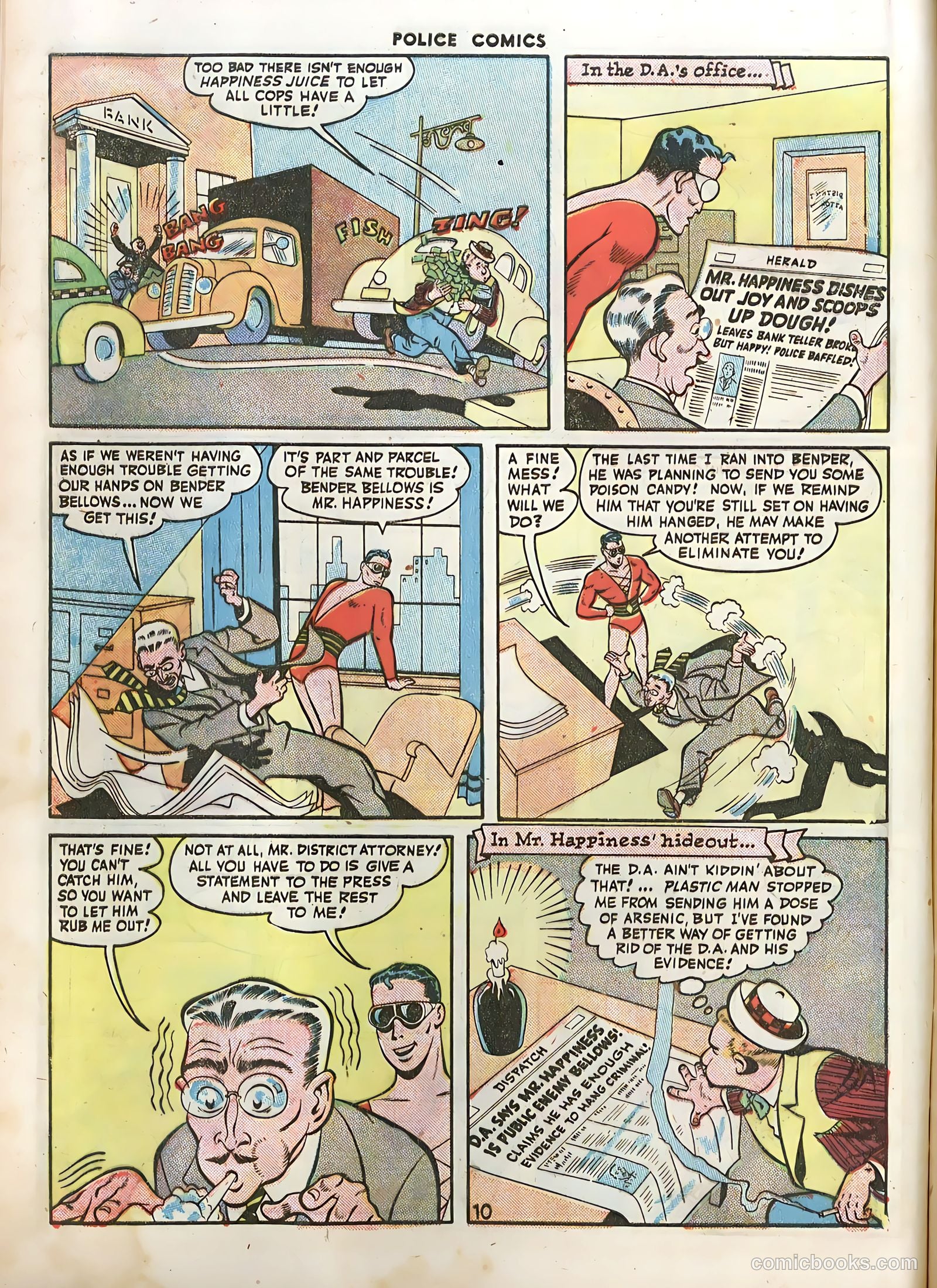 Police Comics #59 (1946) — page 12 of 60