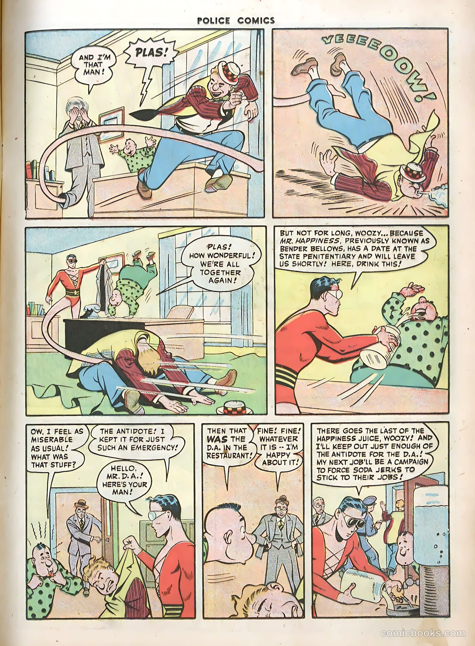 Police Comics #59 (1946) — page 17 of 60