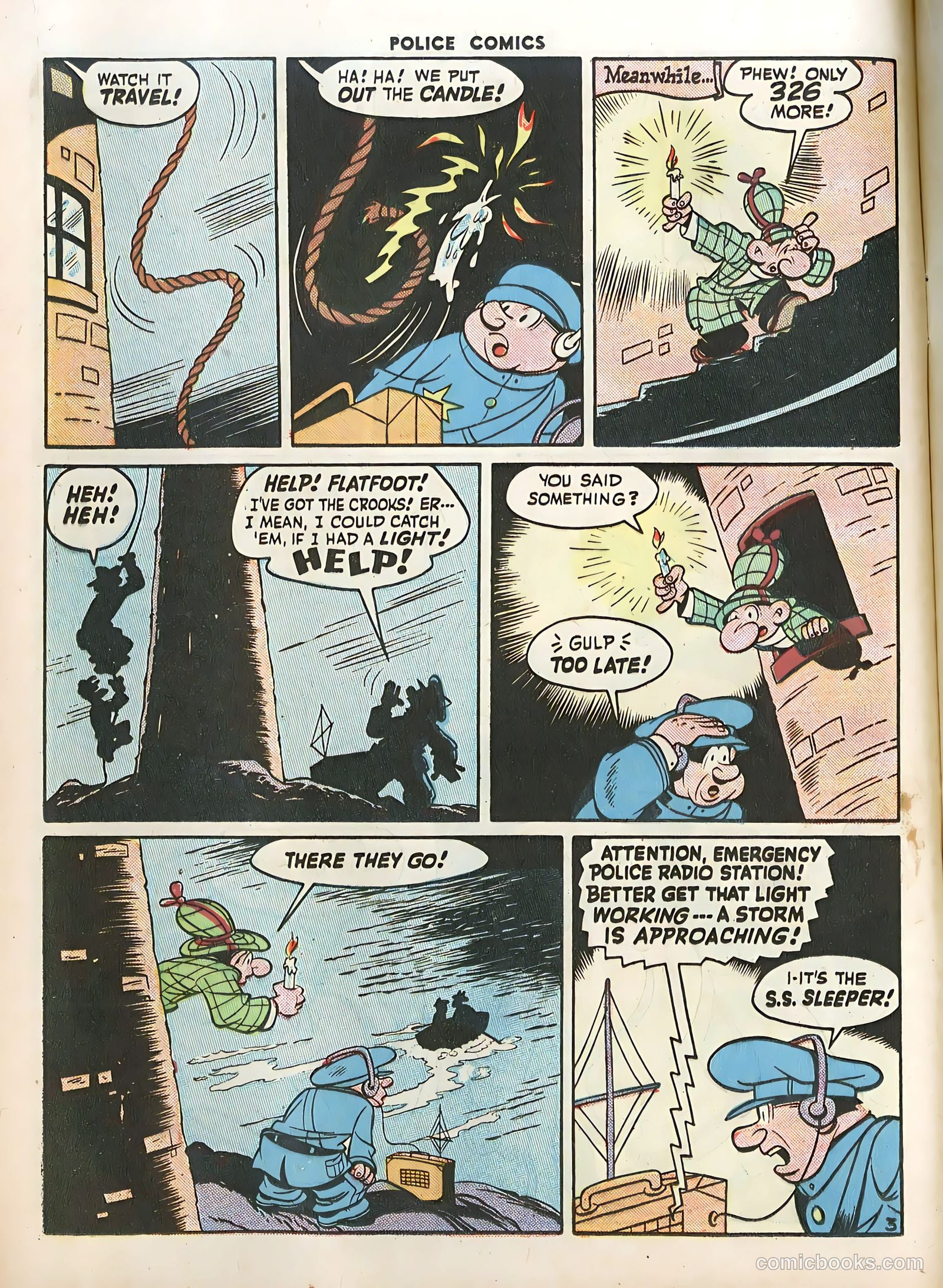 Police Comics #59 (1946) — page 20 of 60