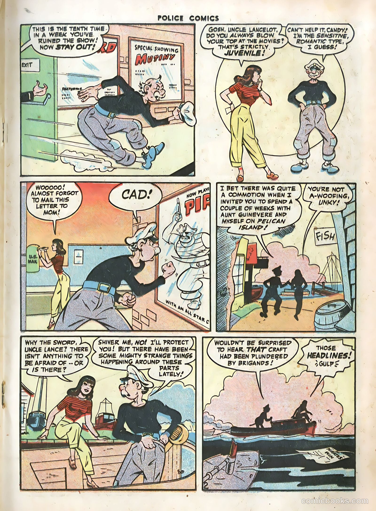 Police Comics #59 (1946) — page 31 of 60