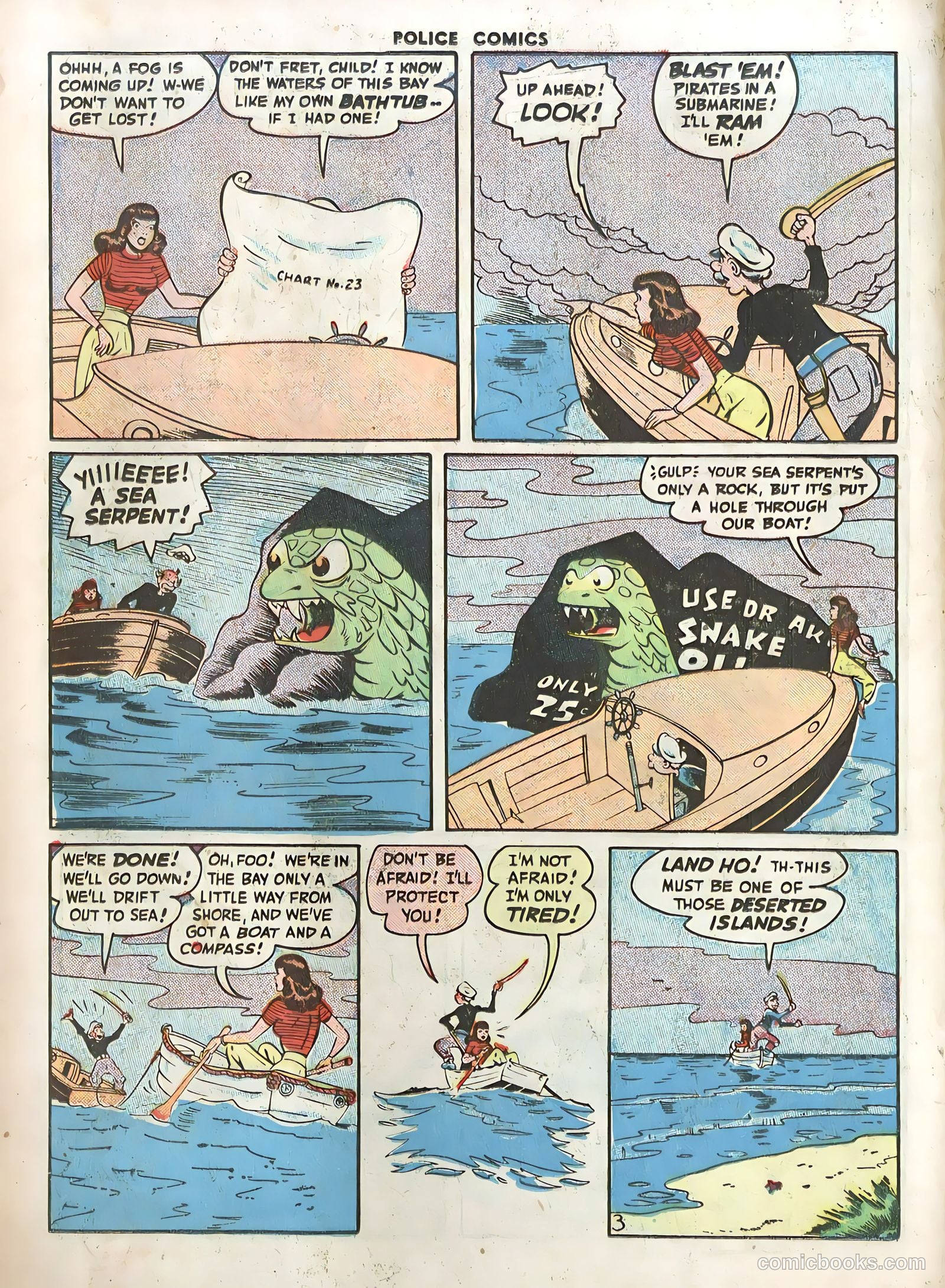 Police Comics #59 (1946) — page 32 of 60