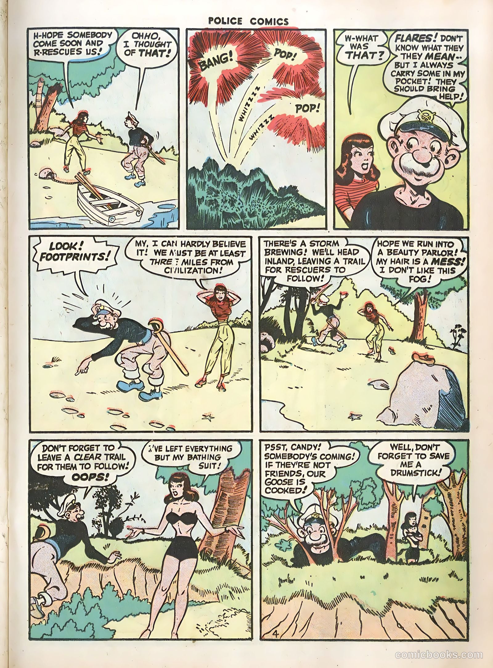 Police Comics #59 (1946) — page 33 of 60