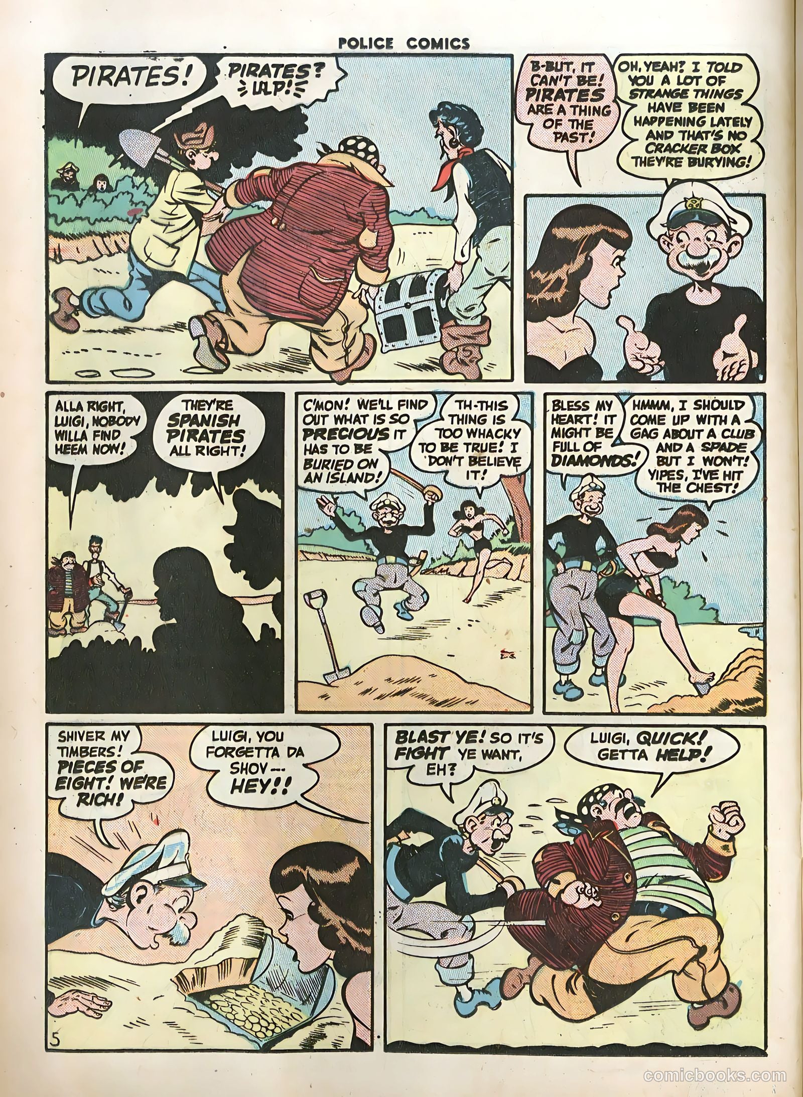 Police Comics #59 (1946) — page 34 of 60