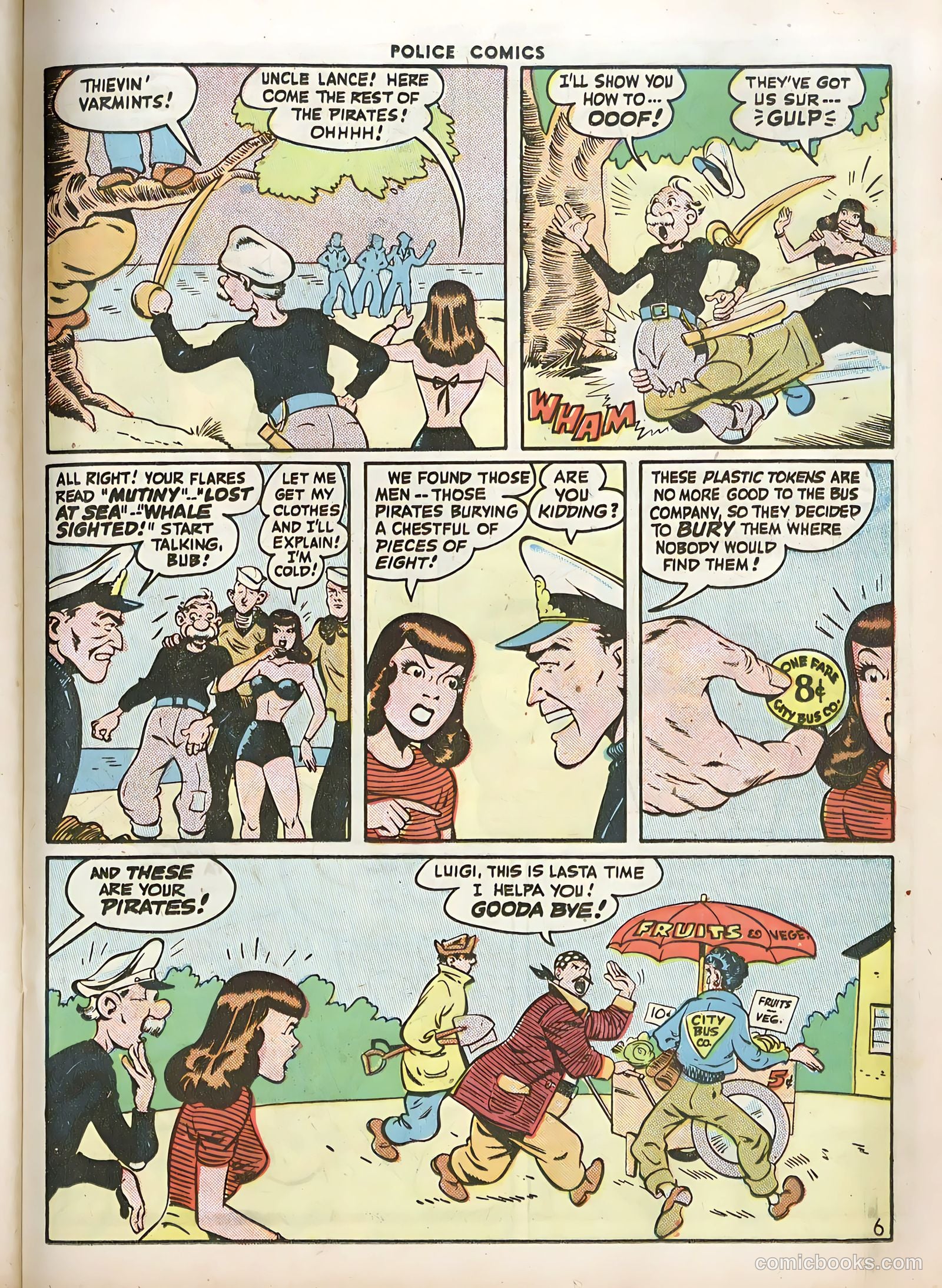 Police Comics #59 (1946) — page 35 of 60