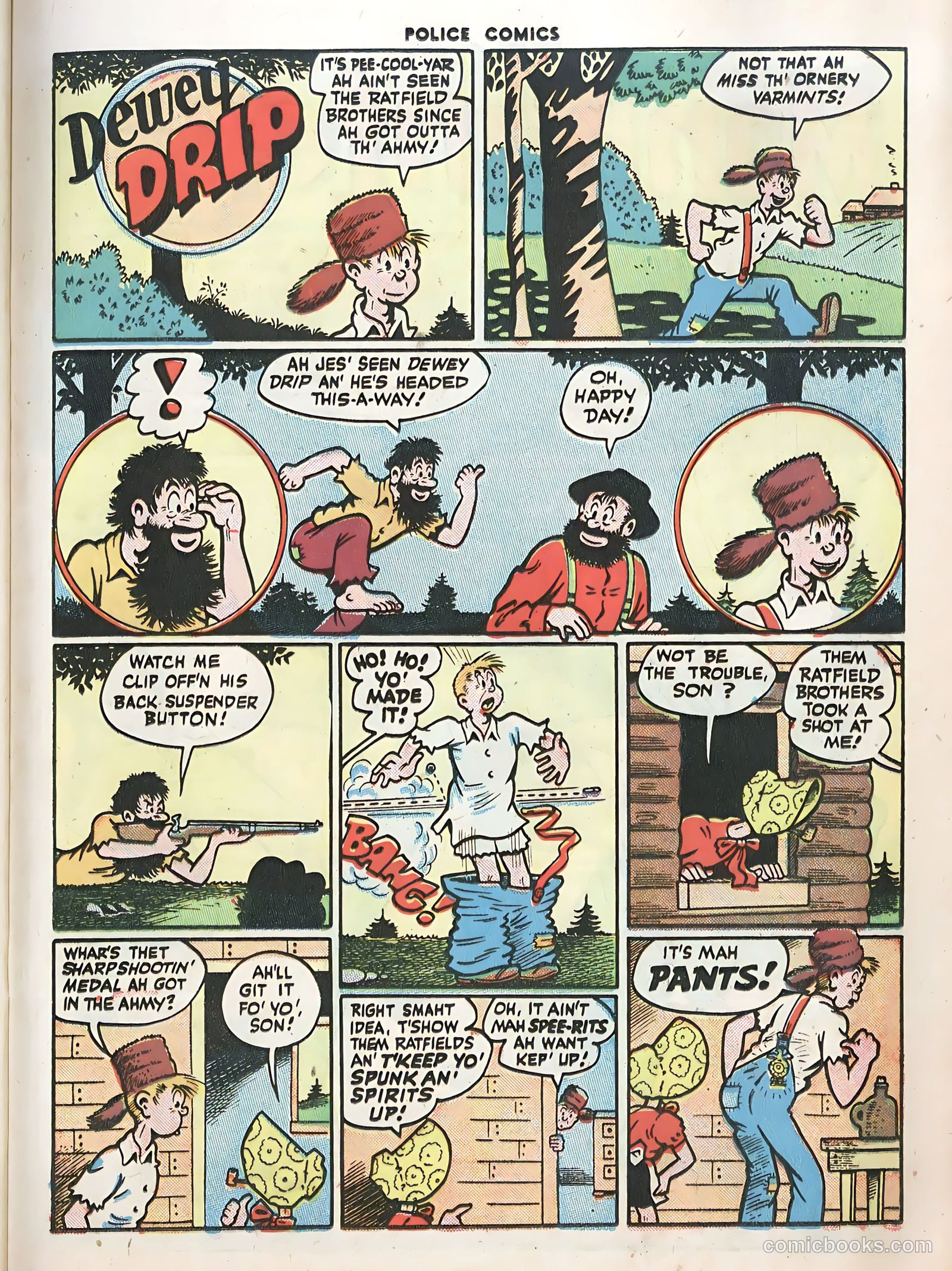 Police Comics #59 (1946) — page 37 of 60