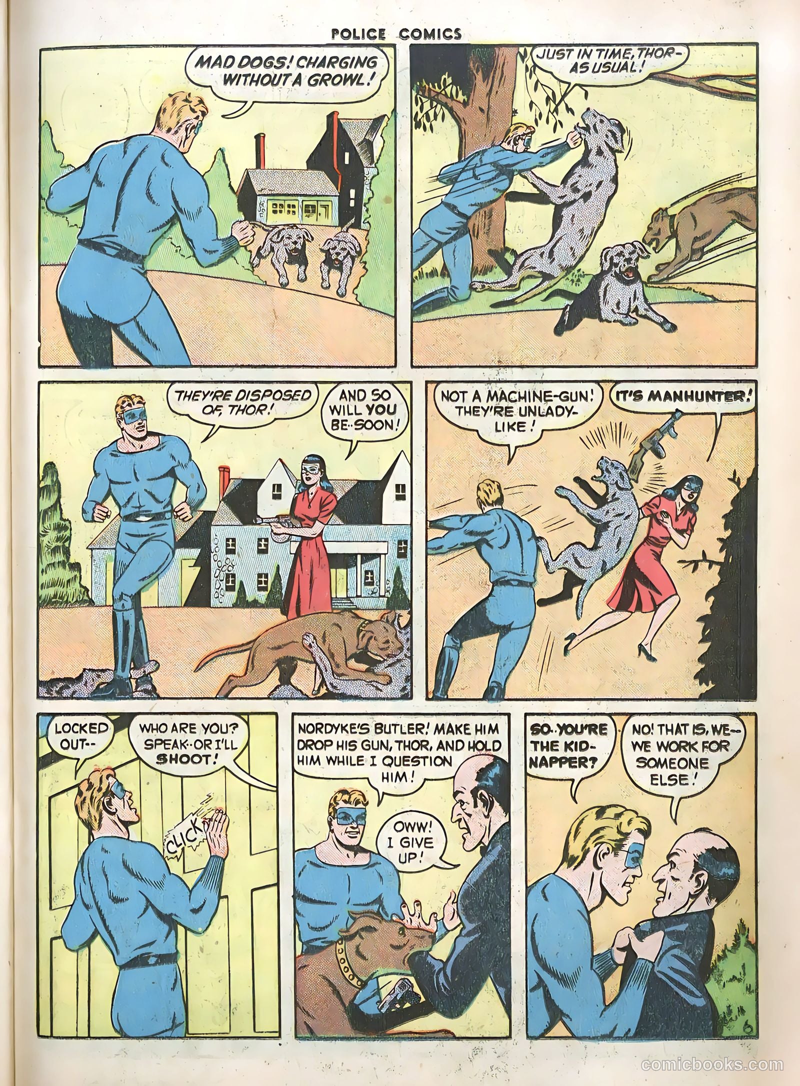 Police Comics #59 (1946) — page 43 of 60