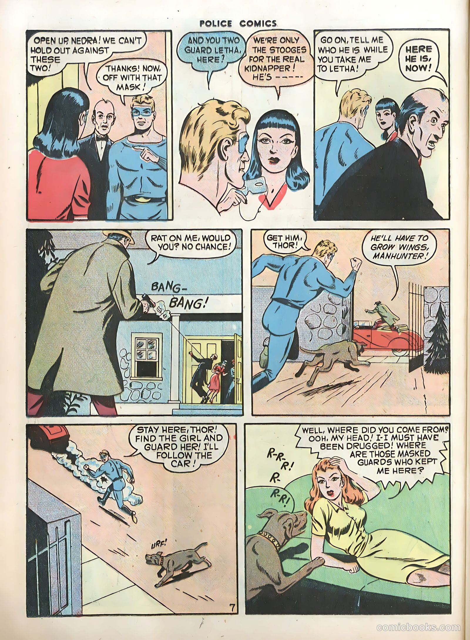 Police Comics #59 (1946) — page 44 of 60