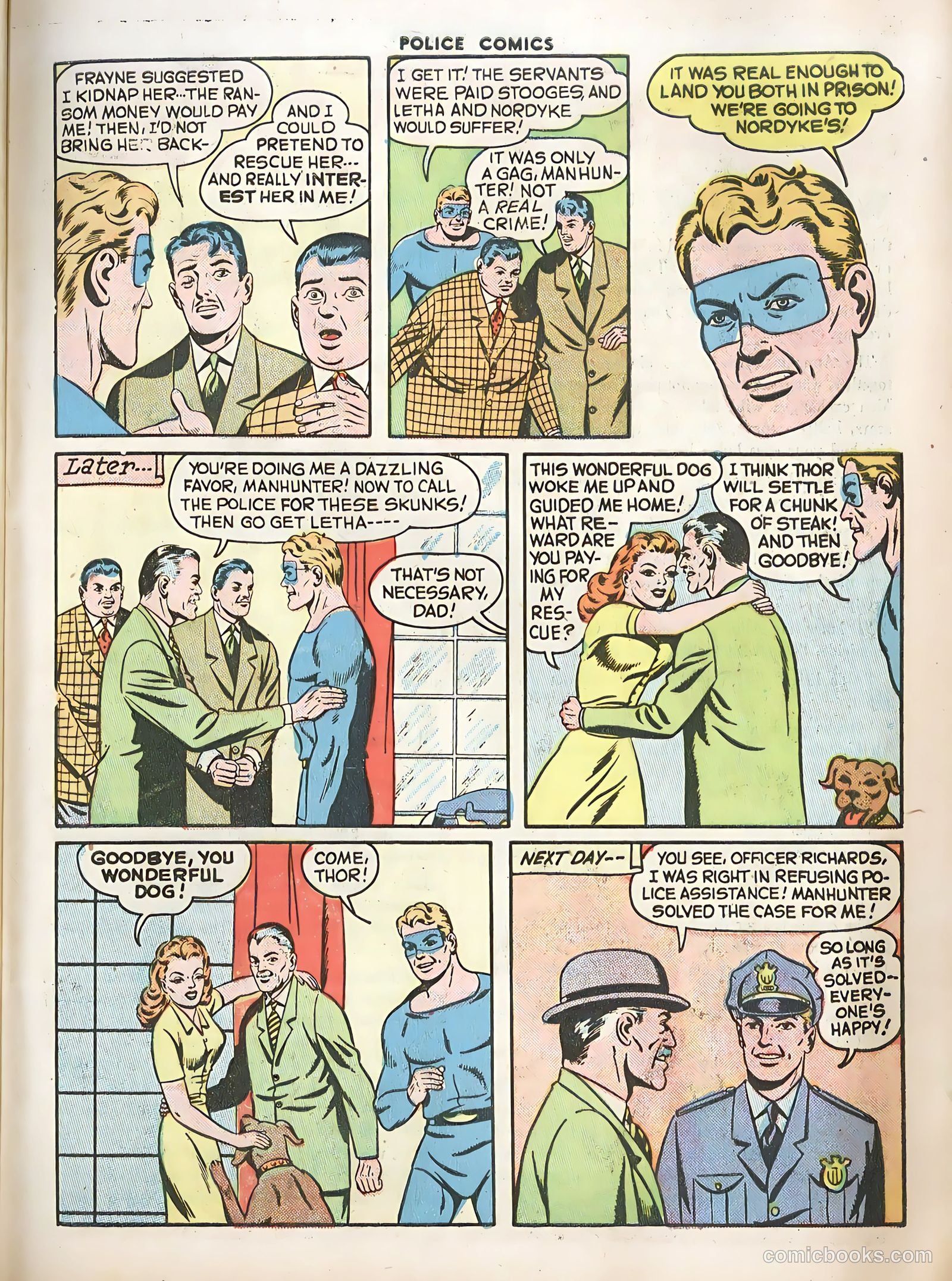 Police Comics #59 (1946) — page 47 of 60