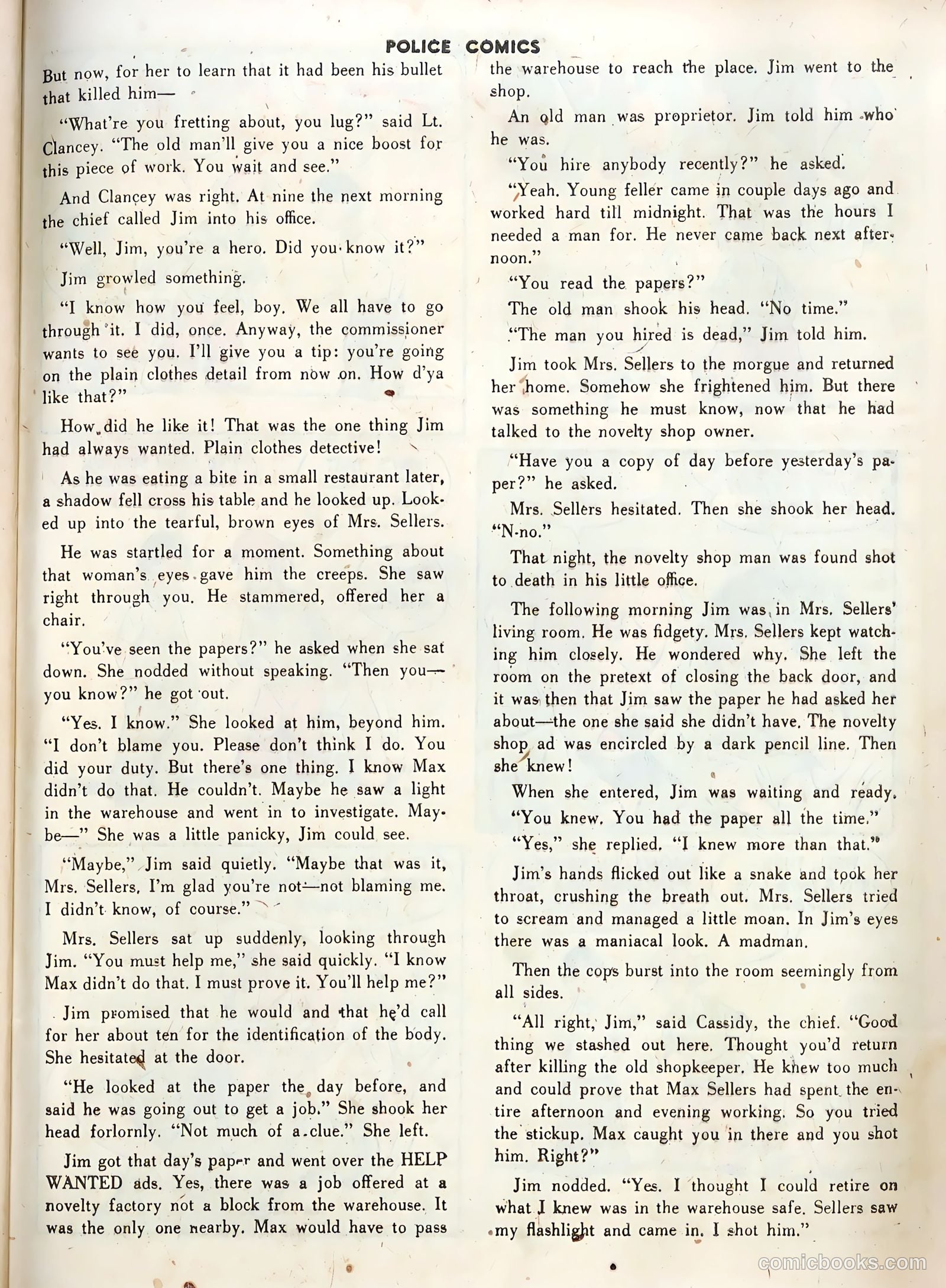 Police Comics #59 (1946) — page 49 of 60