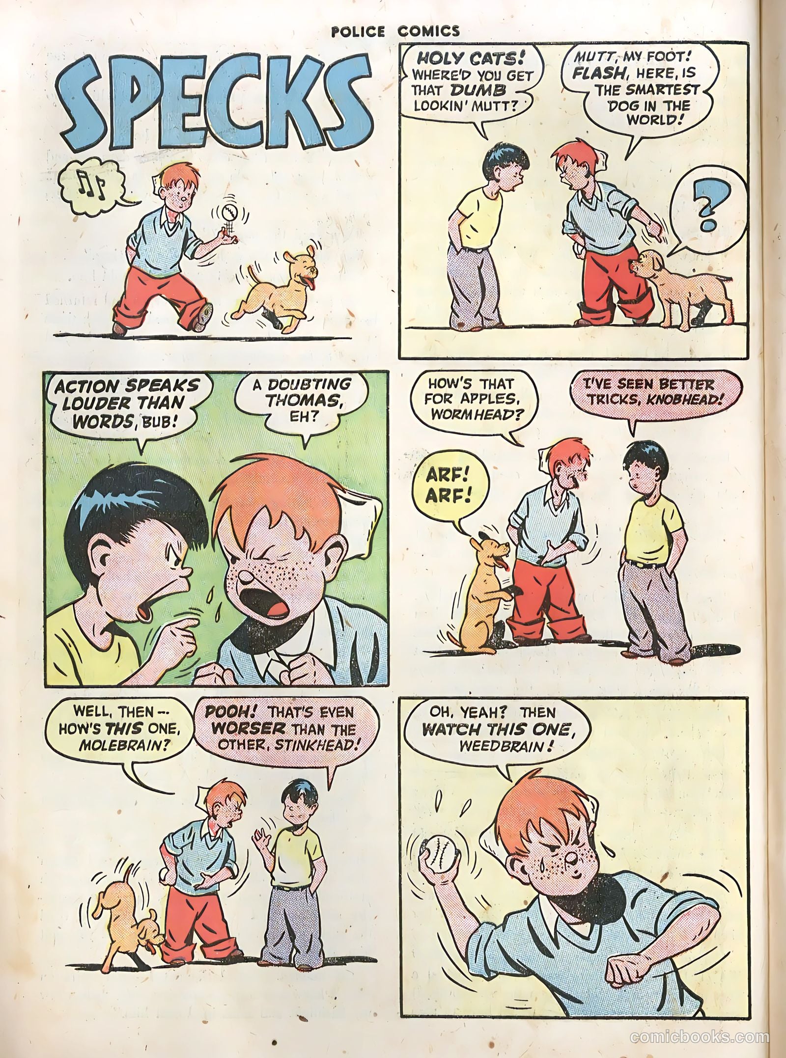 Police Comics #59 (1946) — page 50 of 60