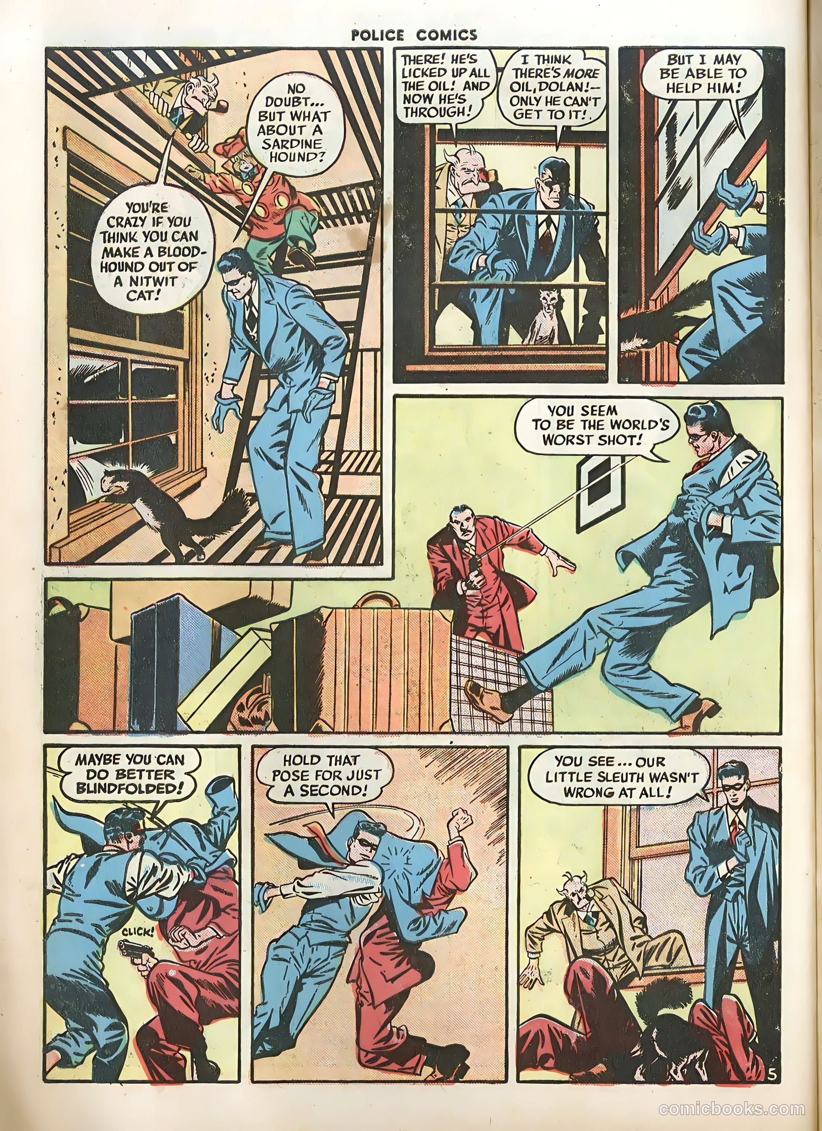 Police Comics #59 (1946) — page 56 of 60