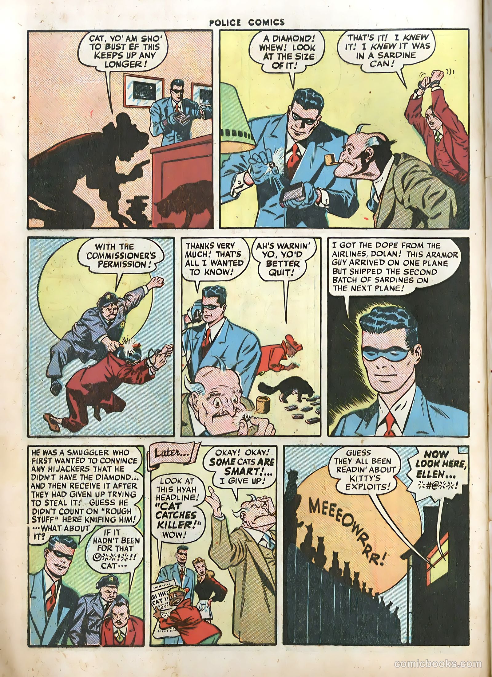 Police Comics #59 (1946) — page 58 of 60