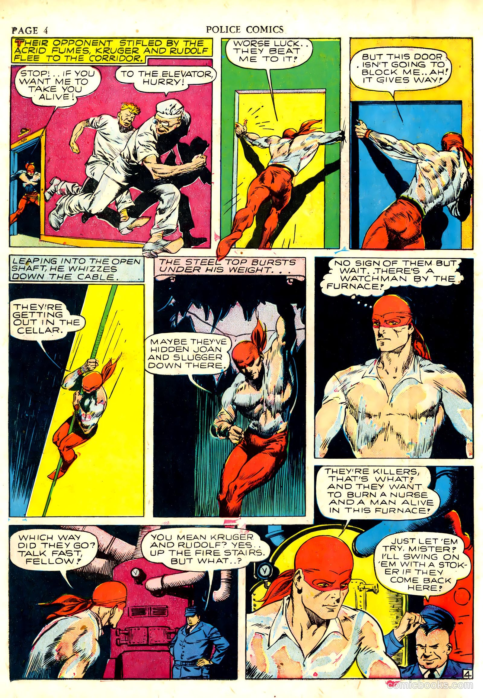 Police Comics #6 (1942) — page 6 of 68