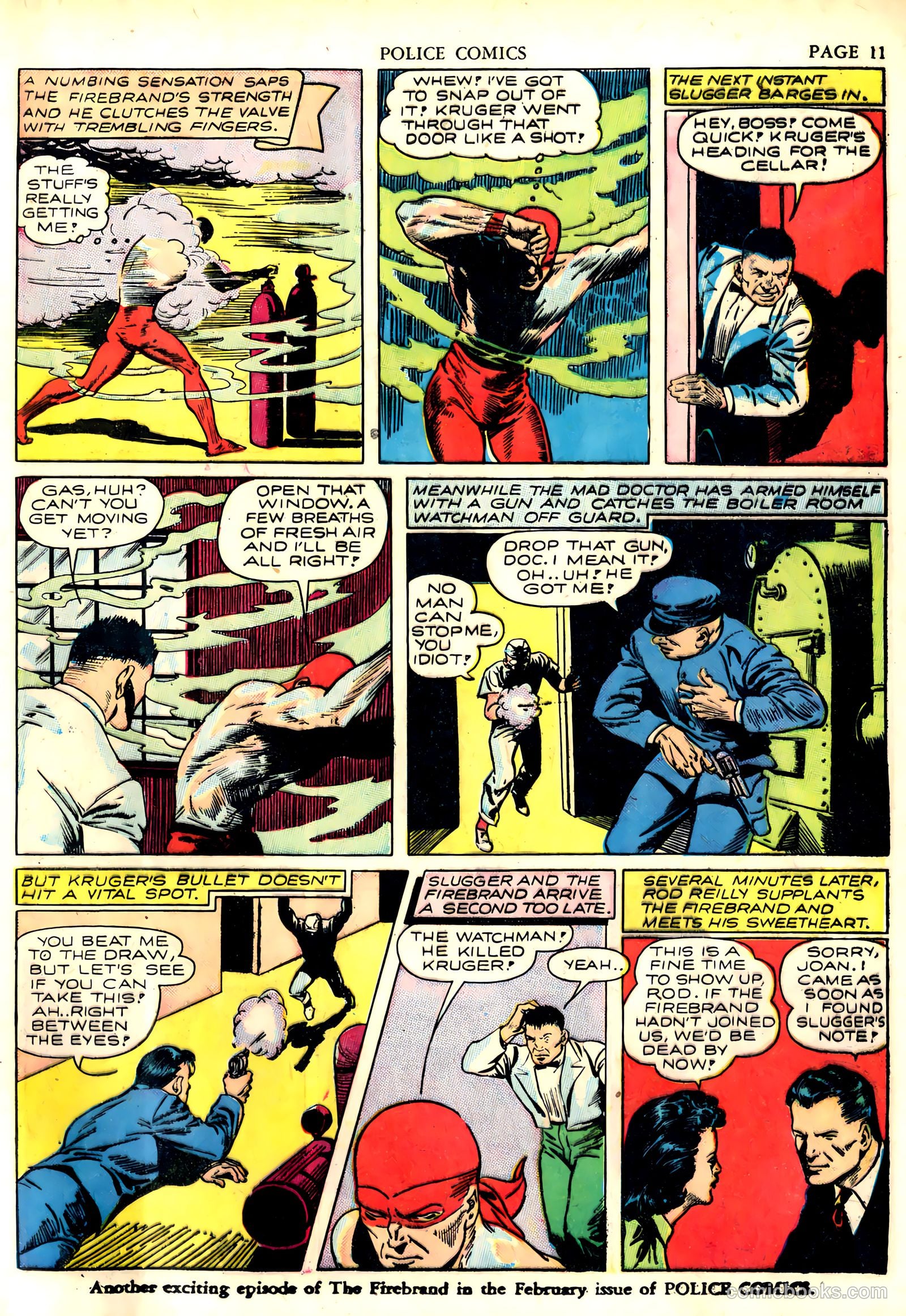 Police Comics #6 (1942) — page 13 of 68