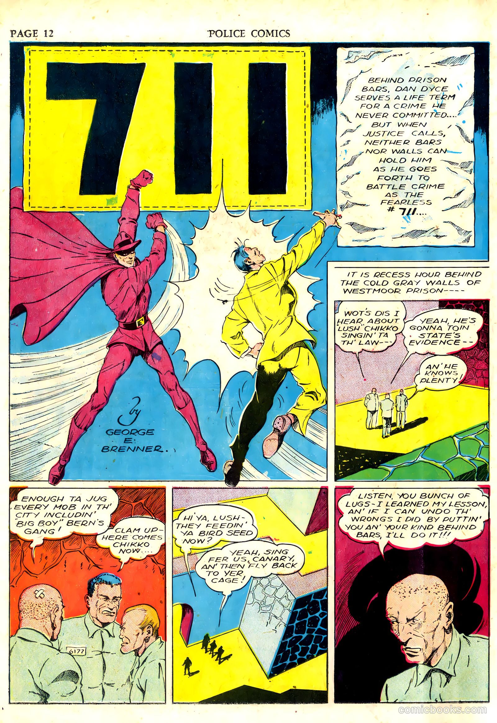 Police Comics #6 (1942) — page 14 of 68