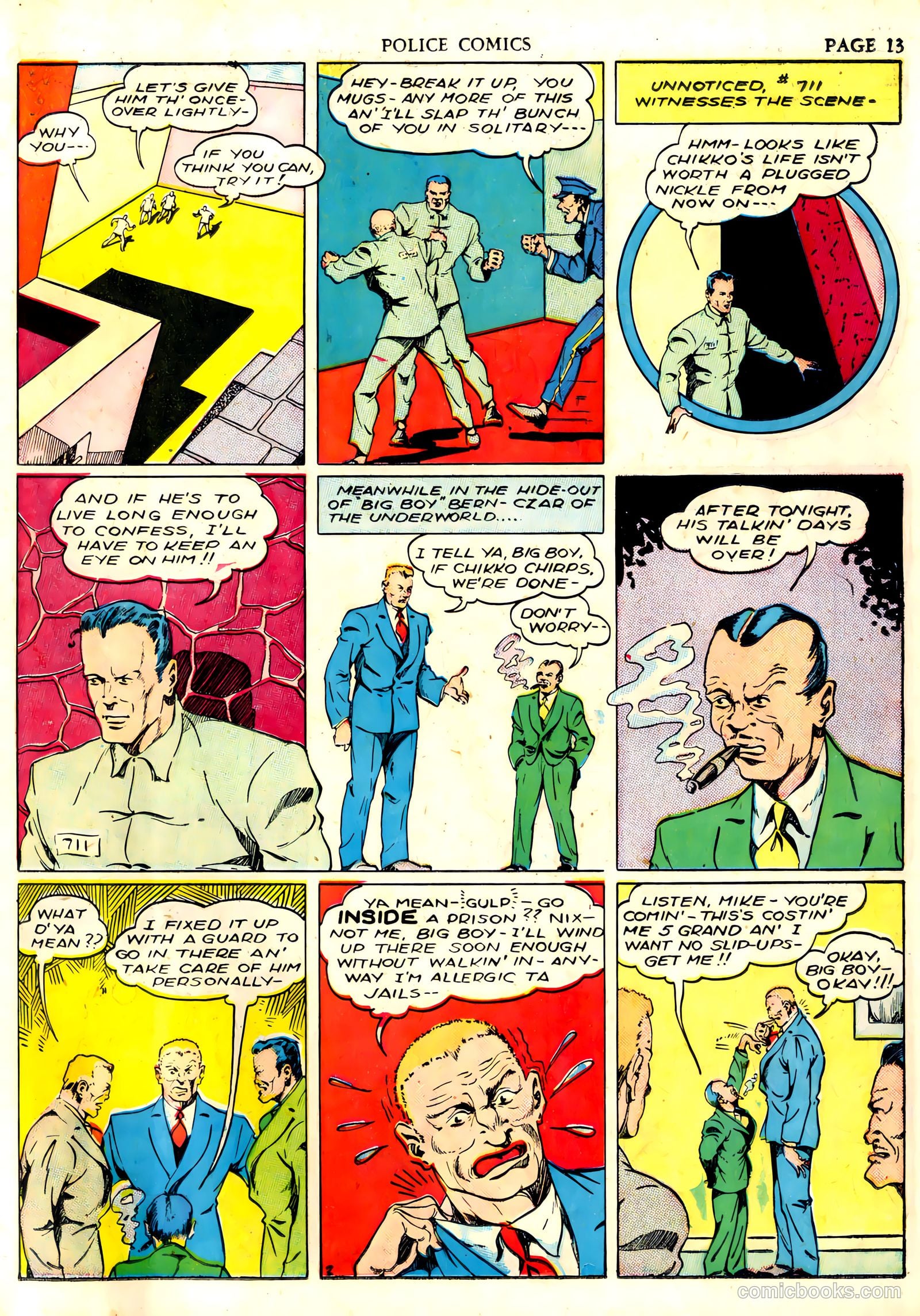 Police Comics #6 (1942) — page 15 of 68