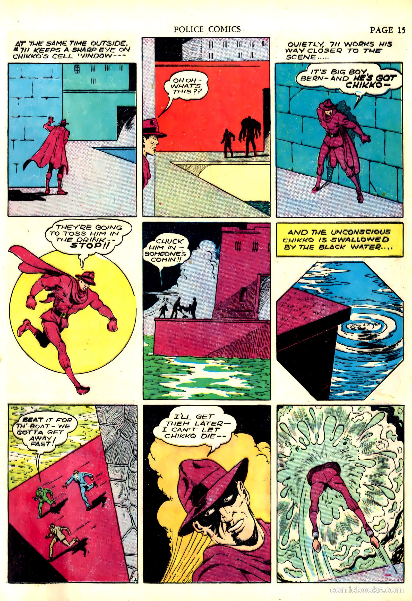 Police Comics #6 (1942) — page 17 of 68