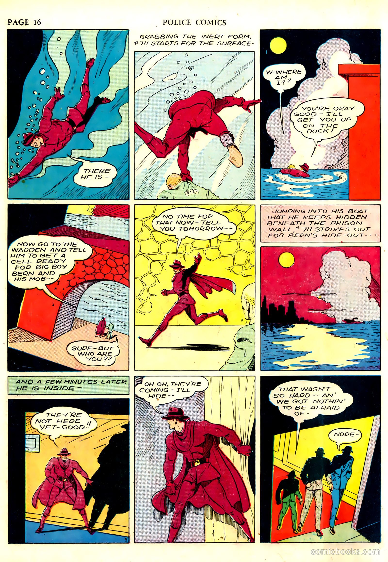 Police Comics #6 (1942) — page 18 of 68