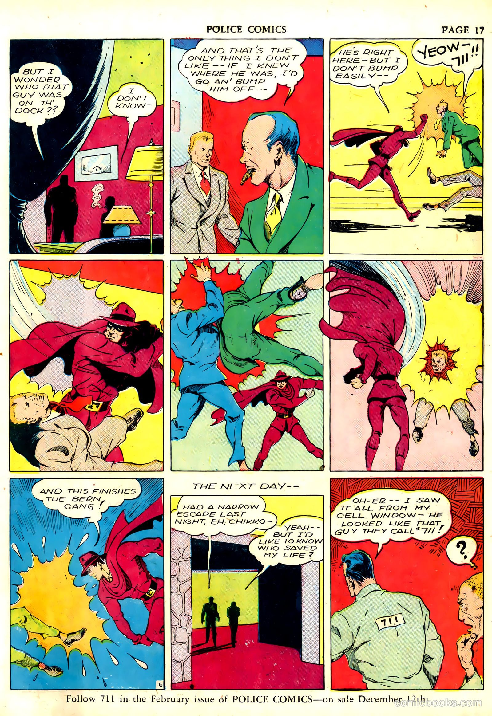 Police Comics #6 (1942) — page 19 of 68