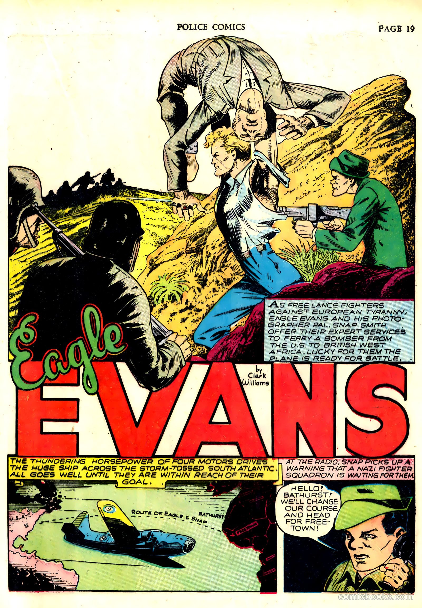 Police Comics #6 (1942) — page 21 of 68