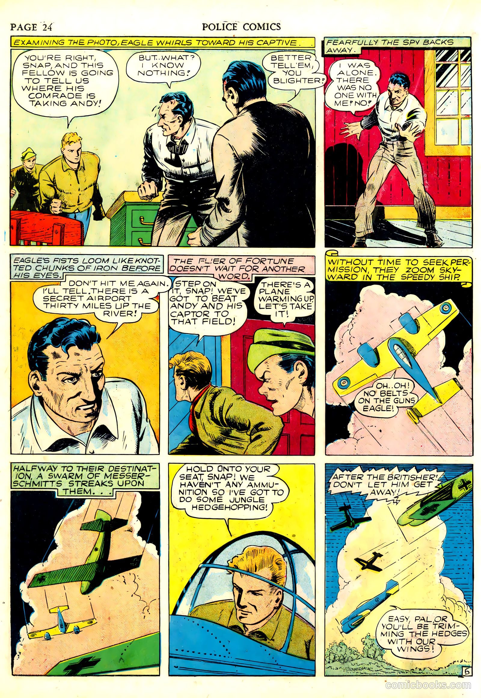 Police Comics #6 (1942) — page 26 of 68