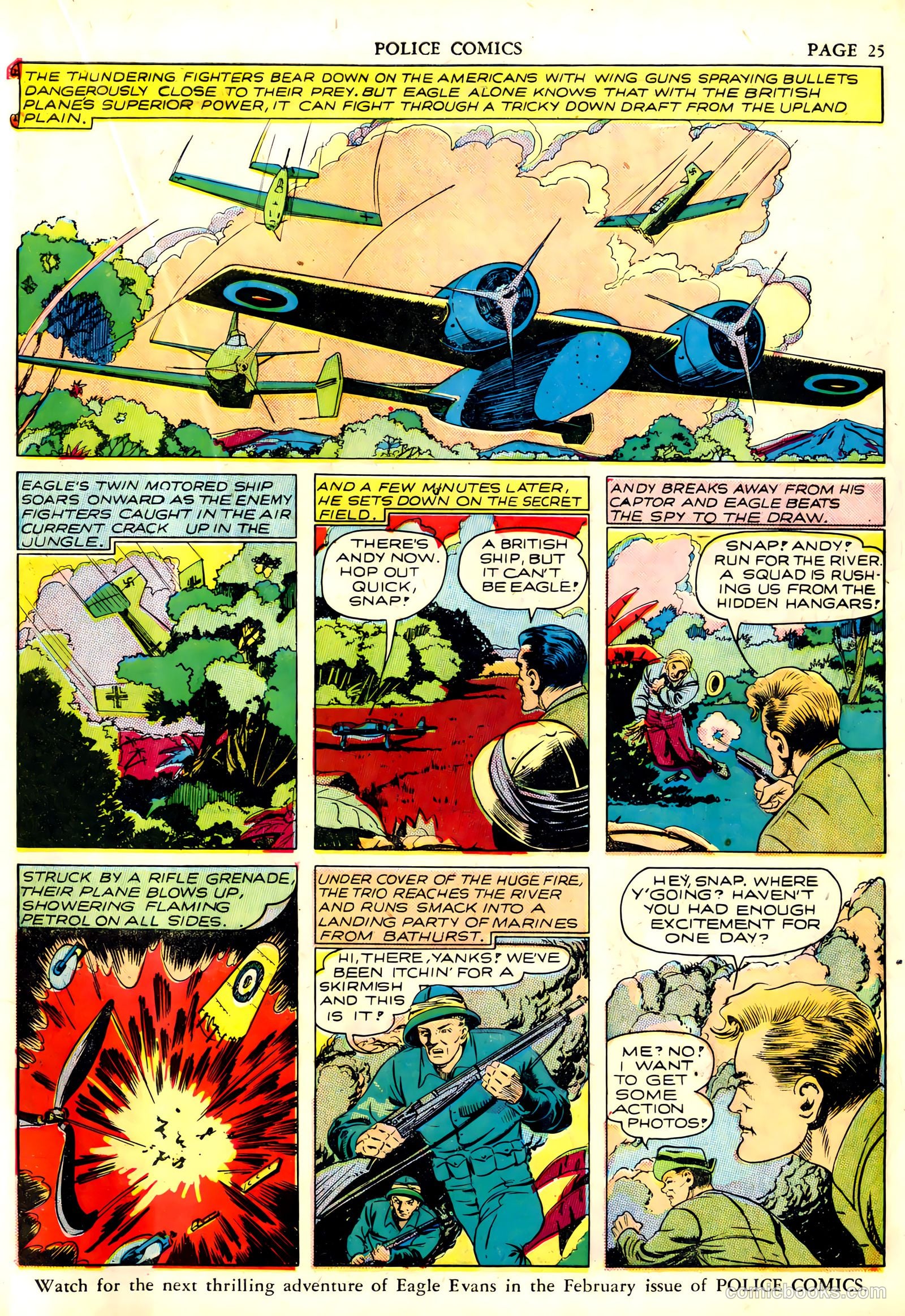 Police Comics #6 (1942) — page 27 of 68