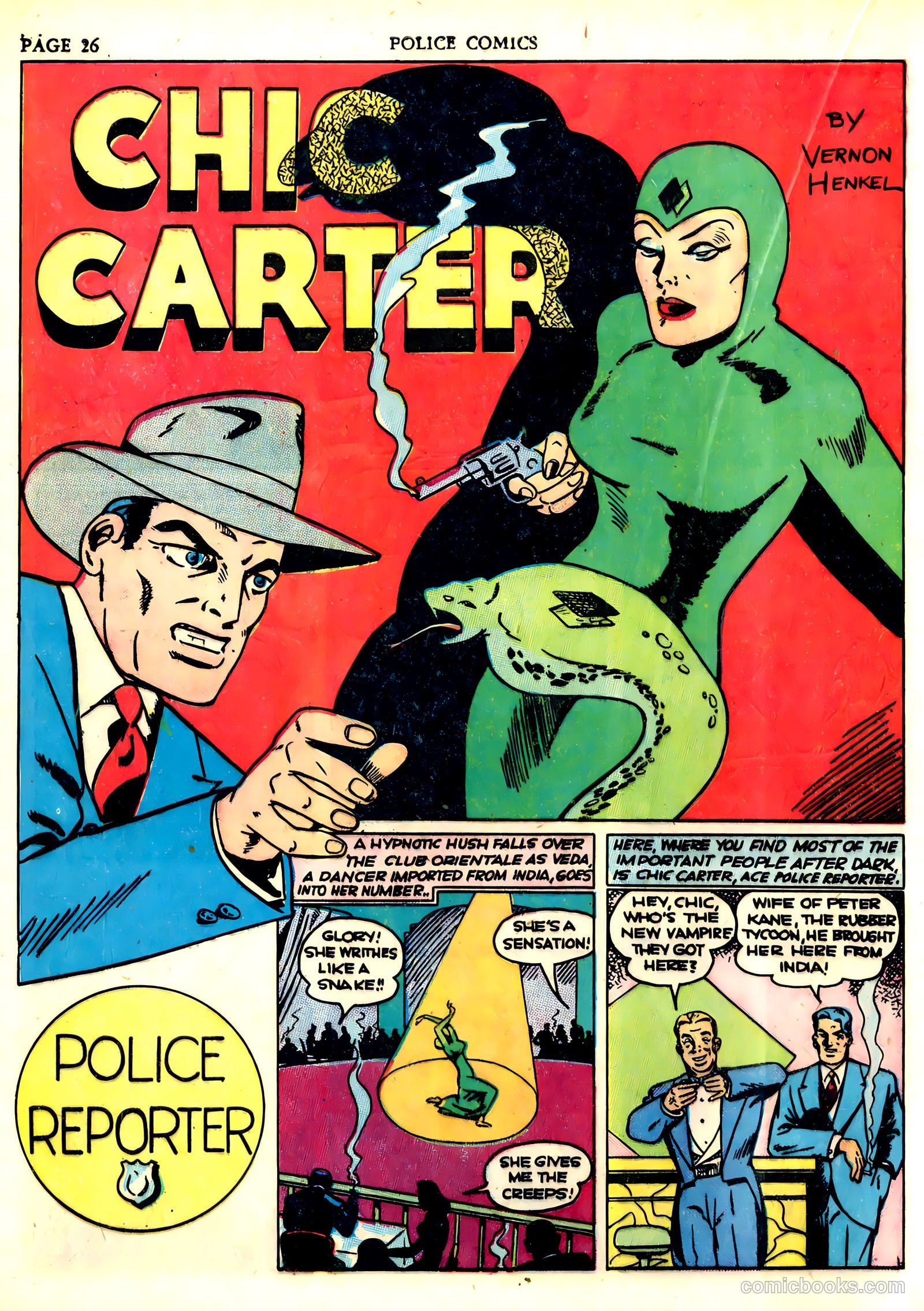 Police Comics #6 (1942) — page 28 of 68