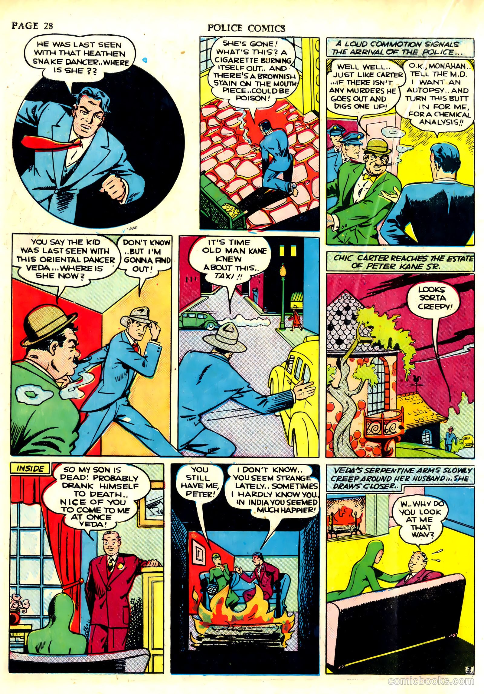 Police Comics #6 (1942) — page 30 of 68
