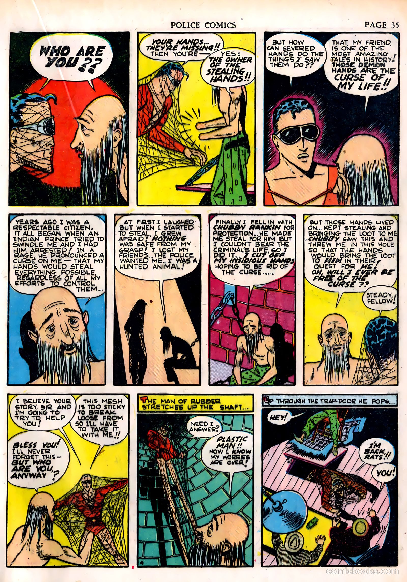 Police Comics #6 (1942) — page 37 of 68