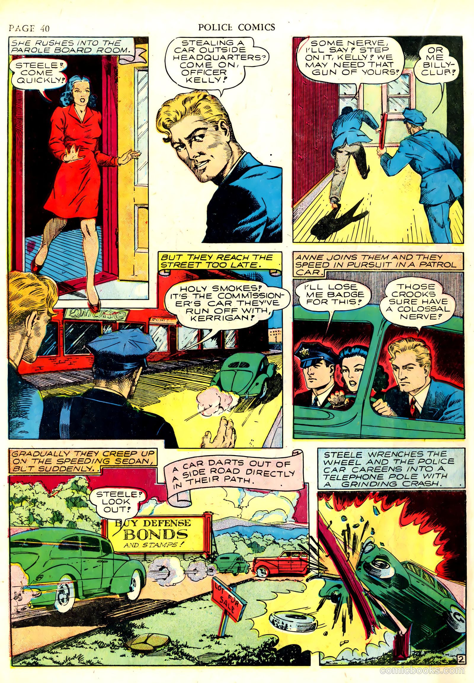 Police Comics #6 (1942) — page 42 of 68