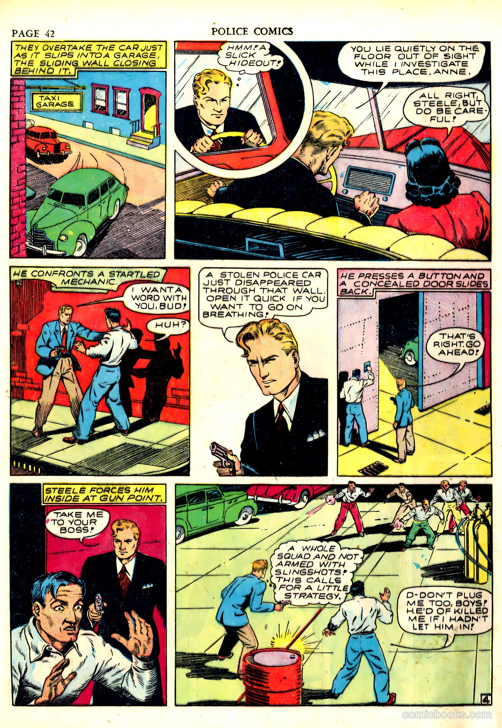 Police Comics #6 (1942) — page 44 of 68