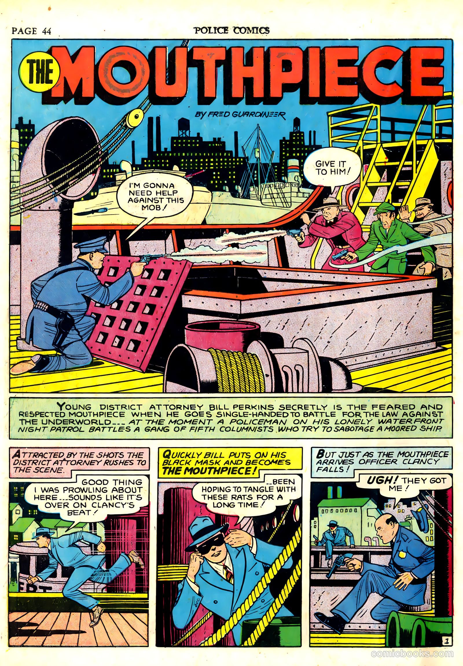 Police Comics #6 (1942) — page 46 of 68