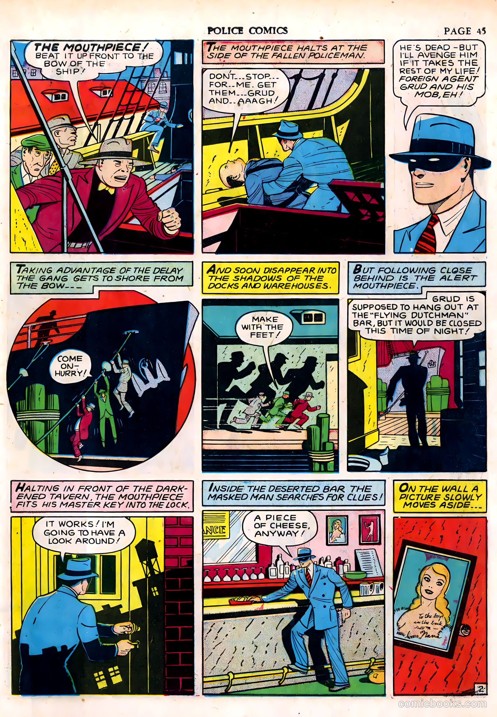 Police Comics #6 (1942) — page 47 of 68