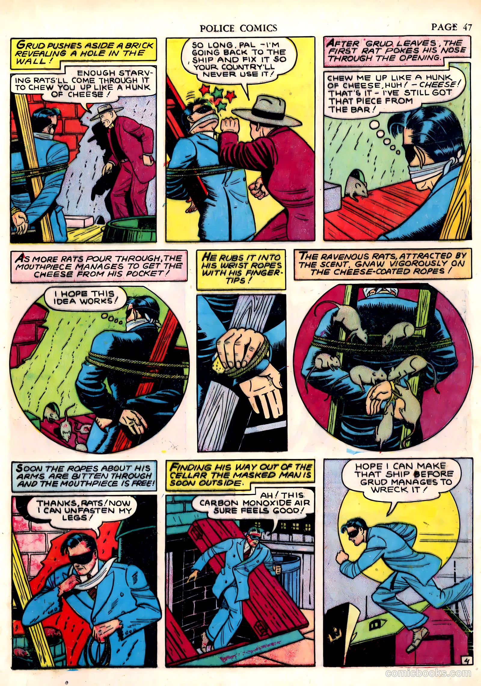 Police Comics #6 (1942) — page 49 of 68